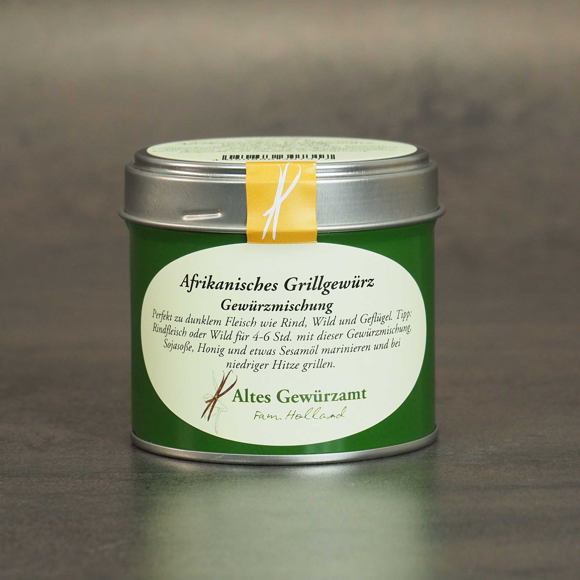 Altes Gewürzamt, Afrikanisches Grillgewürz, Gewürzmischung 75g