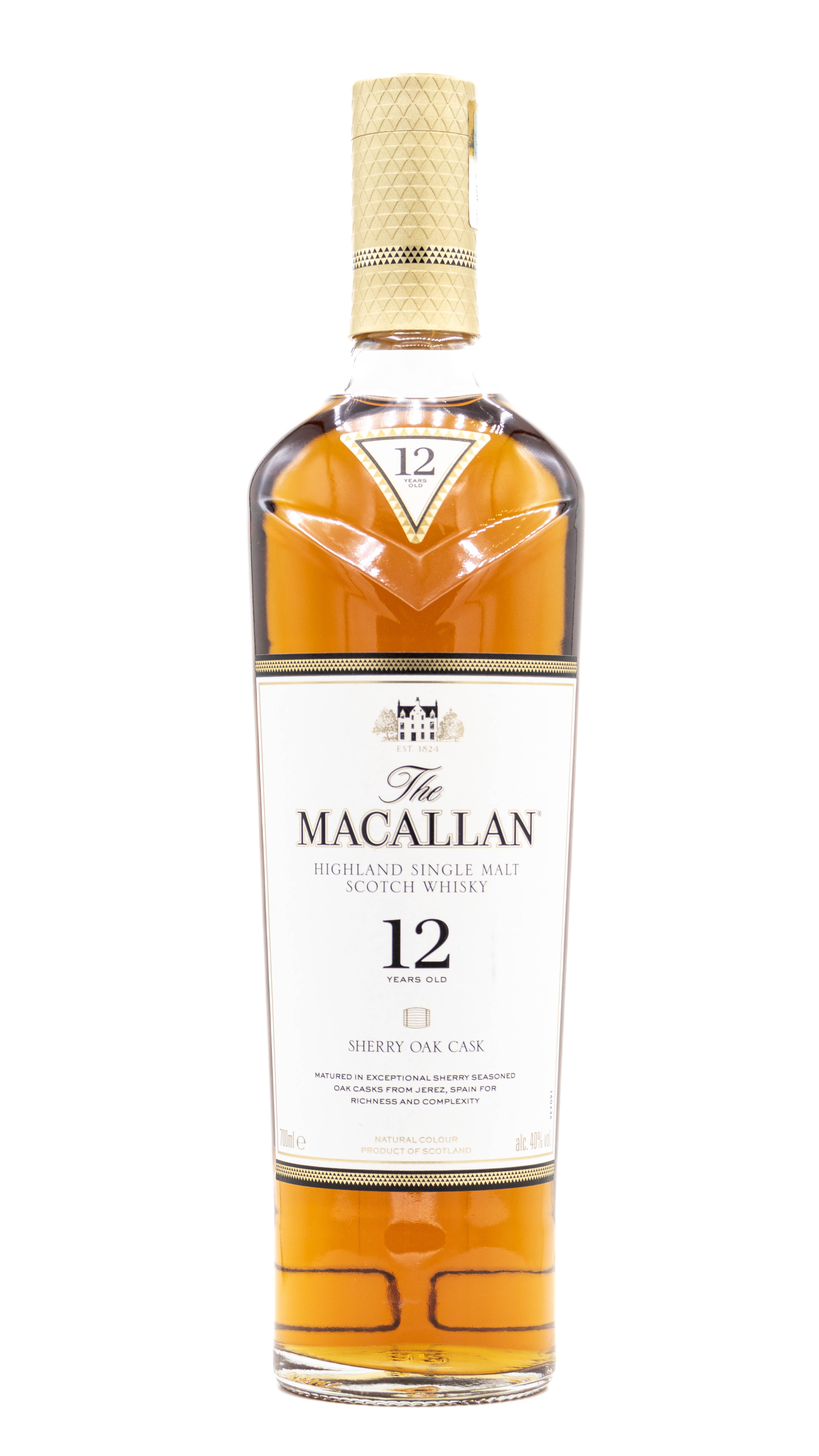The Macallan 12 Years Sherry Oak Cask 40%