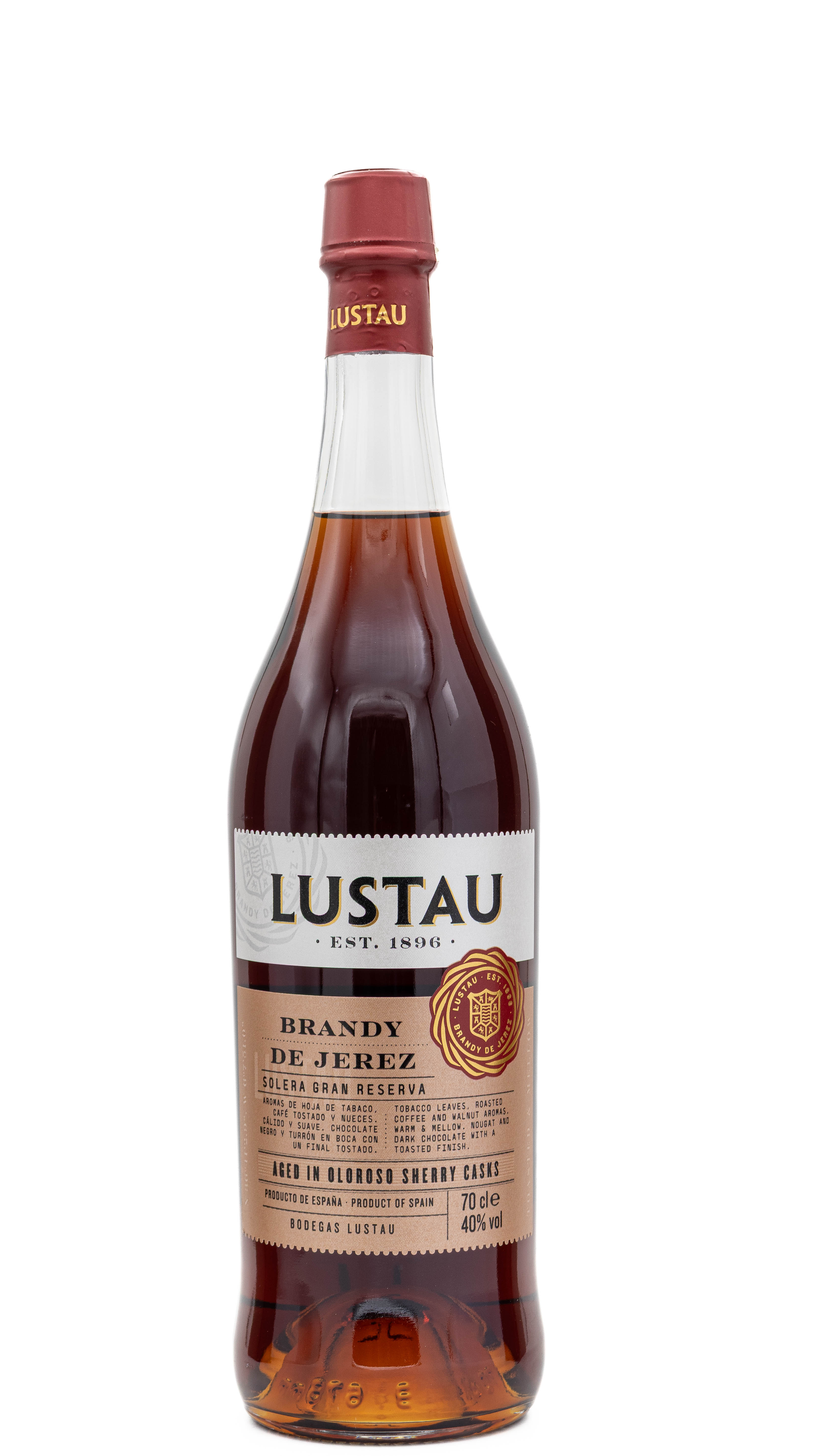 Lustau, Brandy de Jerez Solera Gran Reserva 40%