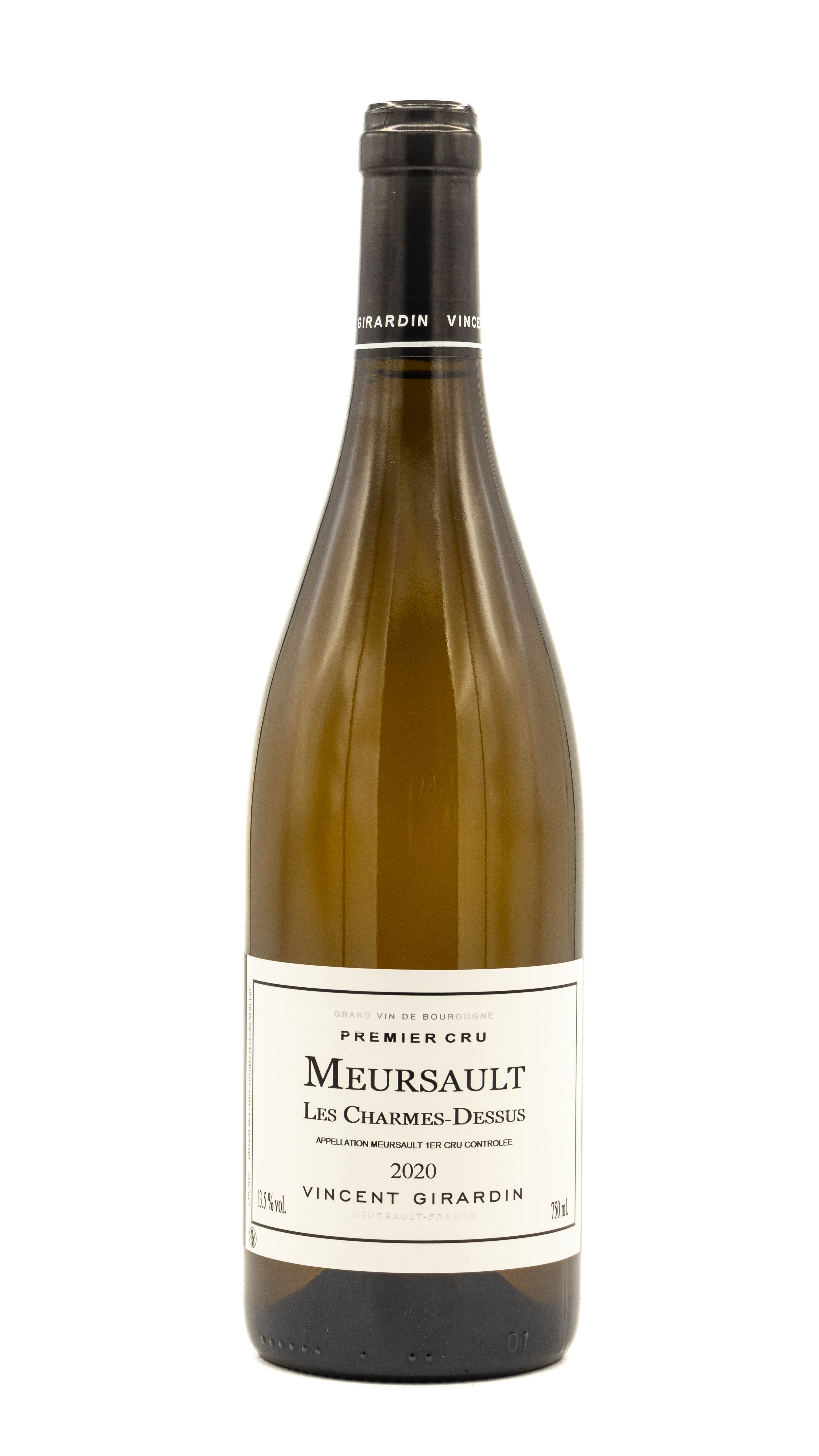 Vincent Girardin Meursault 1er Cru Les Charmes-Dessus Blanc 2020