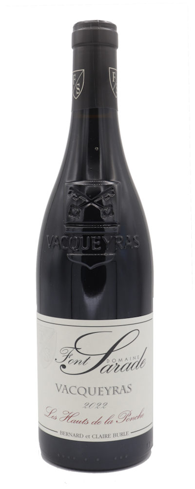 Font Sarade Vacqueyras "Les Hauts de la ponche" Rouge 2022
