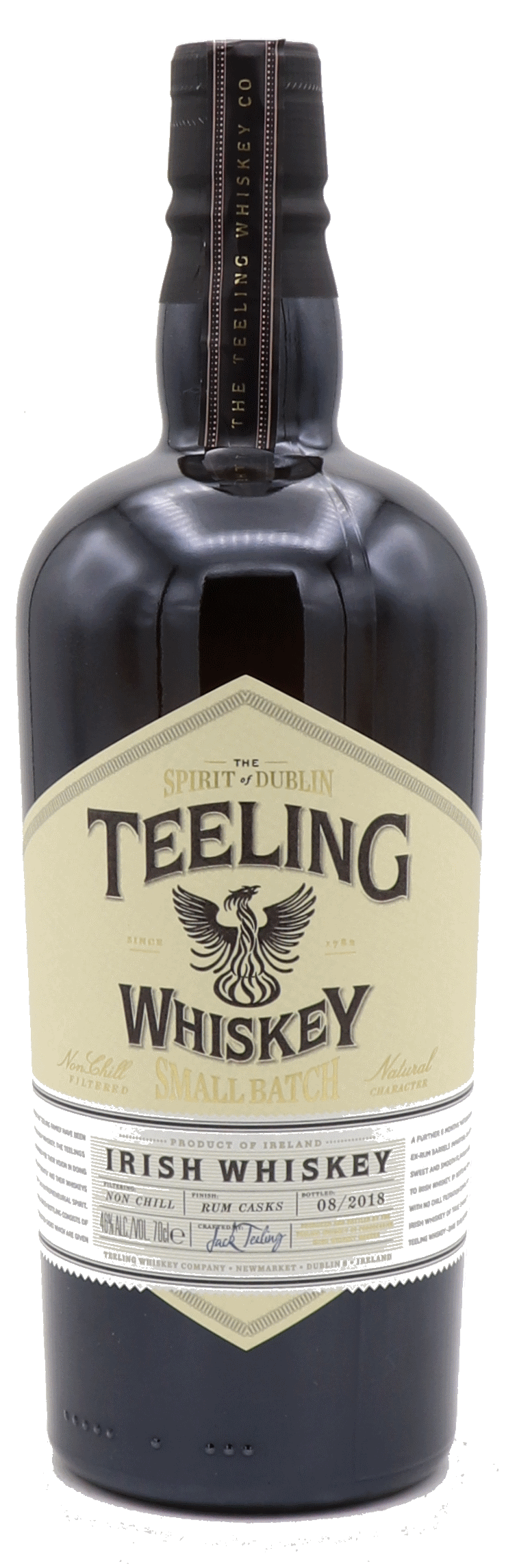 Teeling Irish Malt Whiskey Small Batch Rum Cask 46%