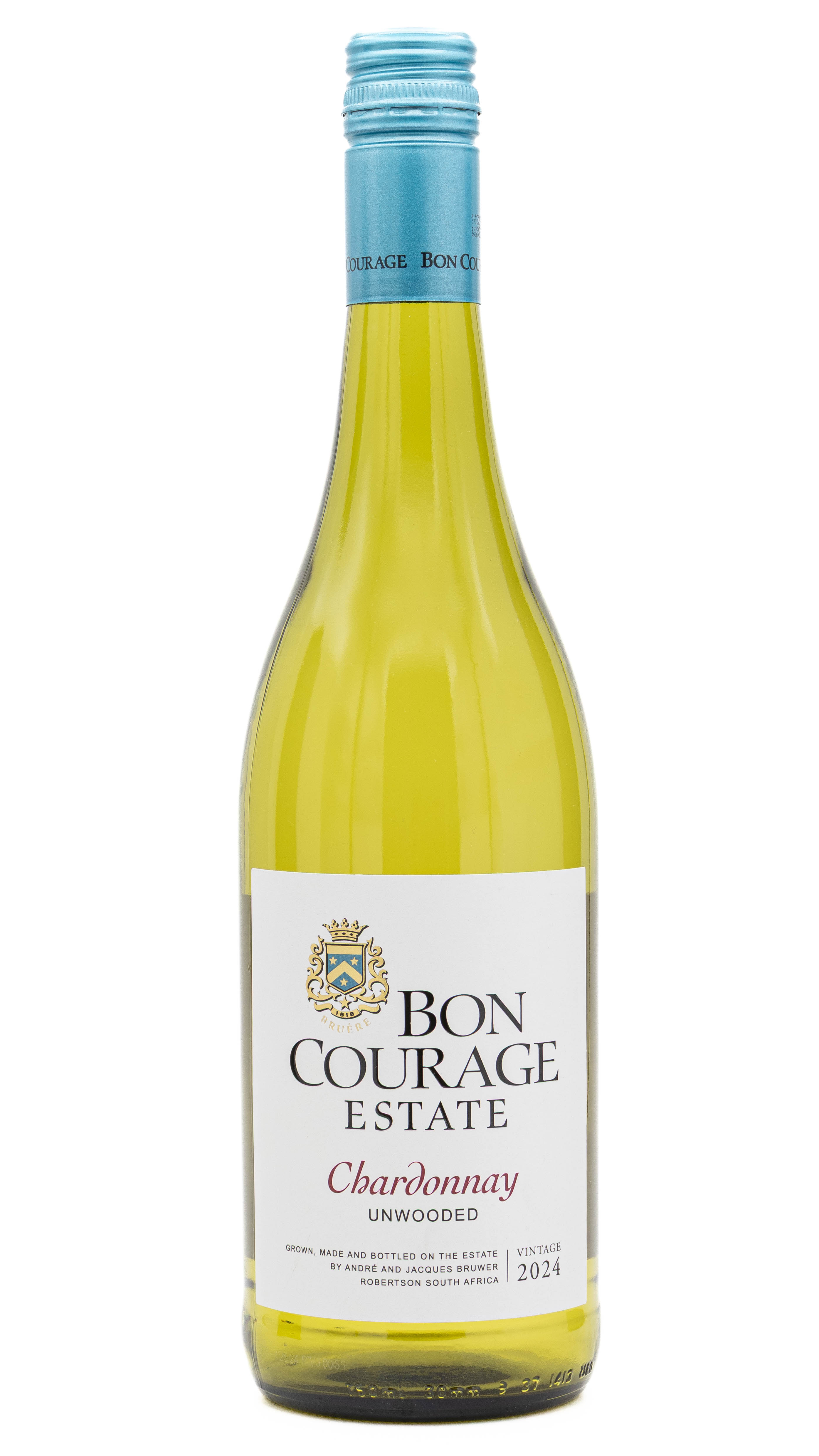 Bon Courage Chardonnay Unwooded, Robertson 2024