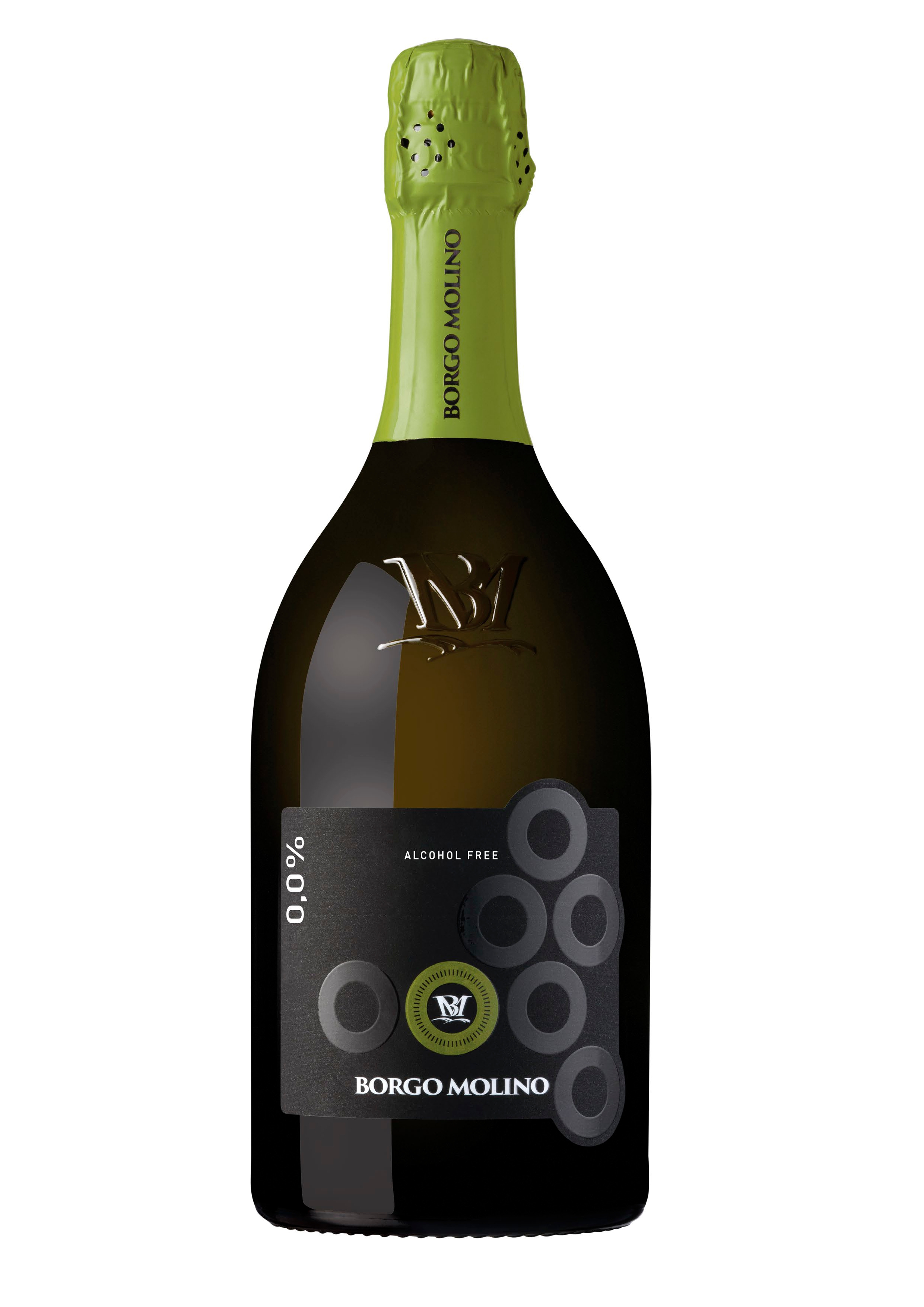 Borgo Molino, "Glera" Vino Spumate Dry Alkoholfrei 0,0%
