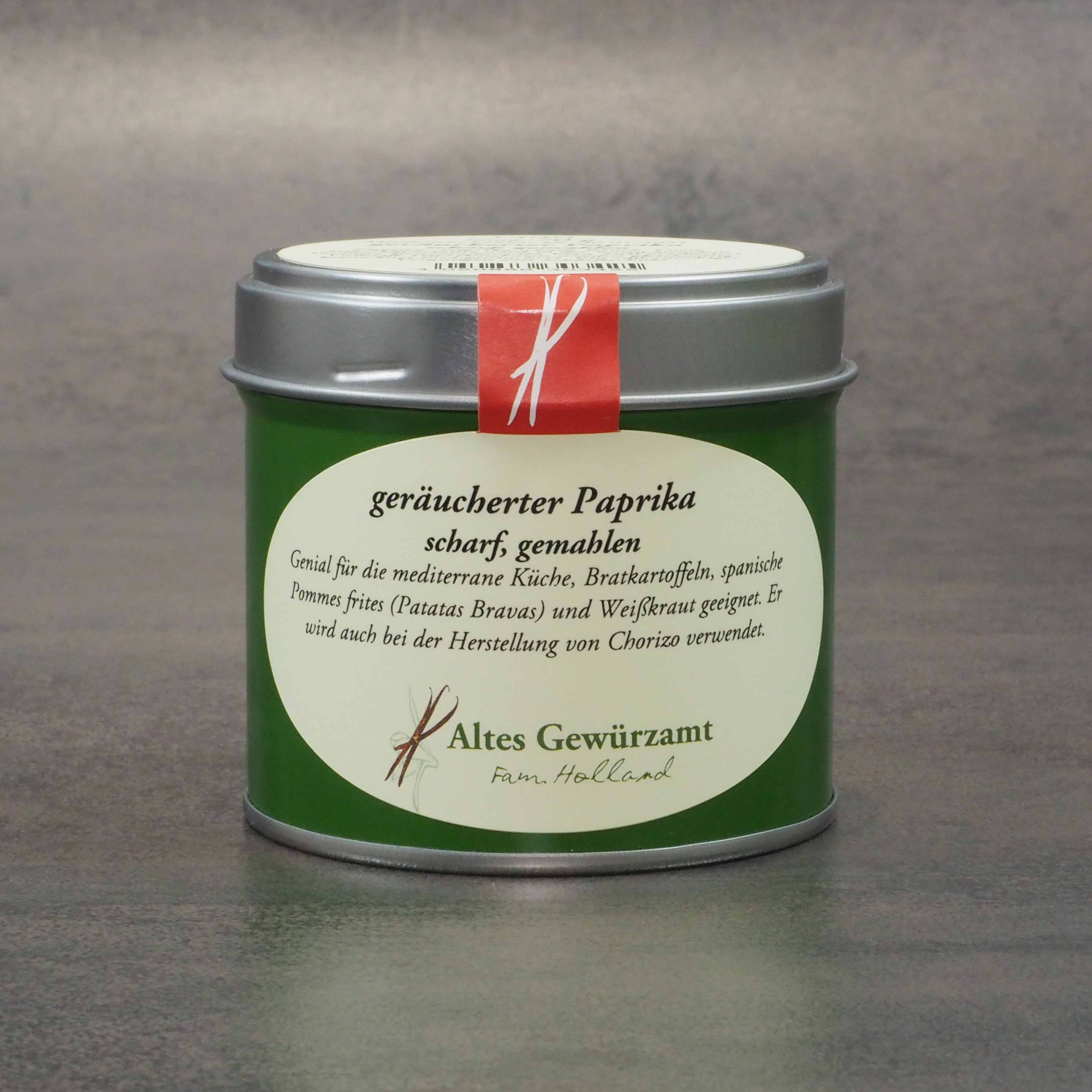 Altes Gewürzamt, Paprika geräuchert scharf, Extremadura 70g