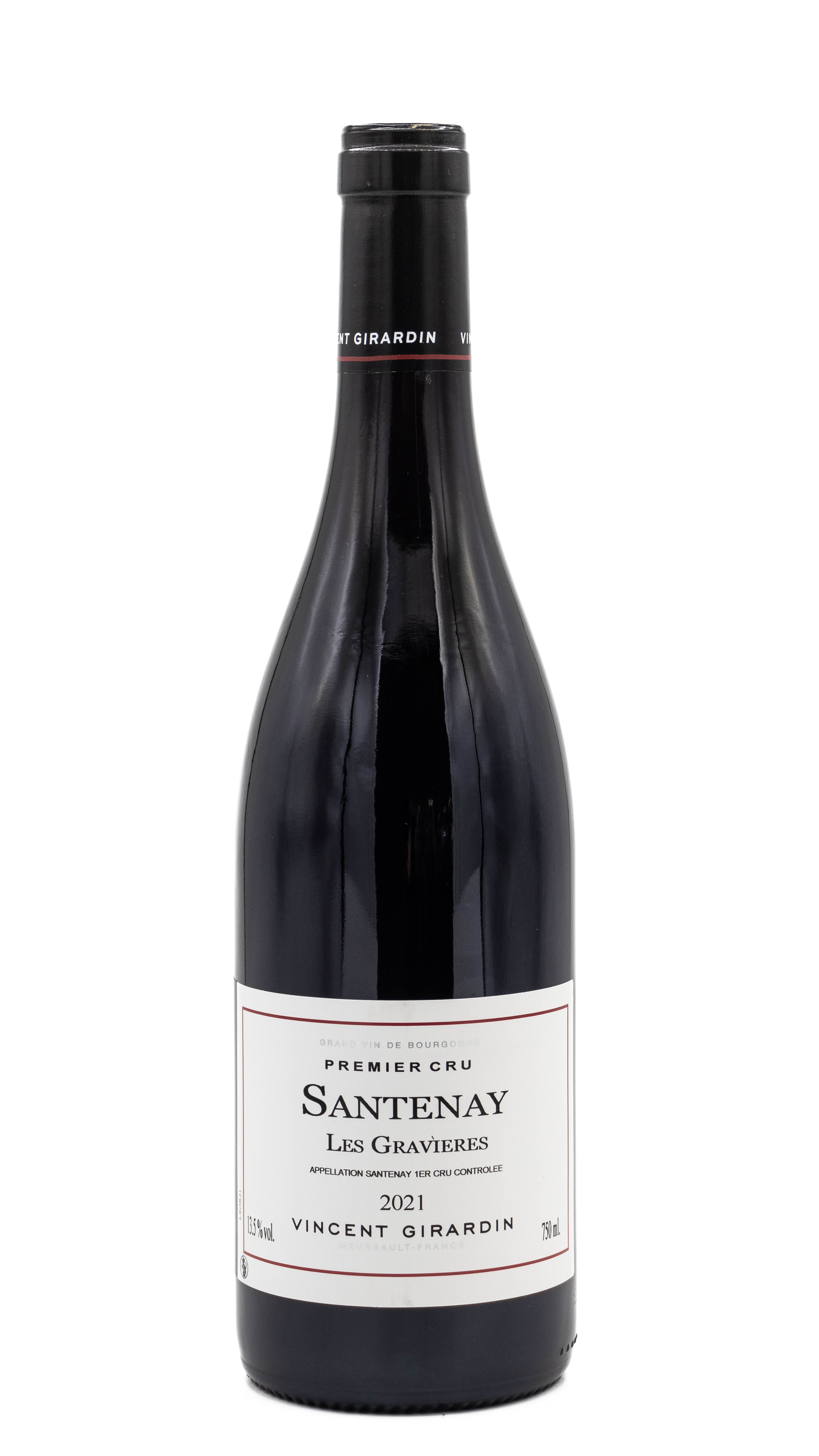 Vincent Girardin Santenay 1er Cru Les Gravières rouge 2021