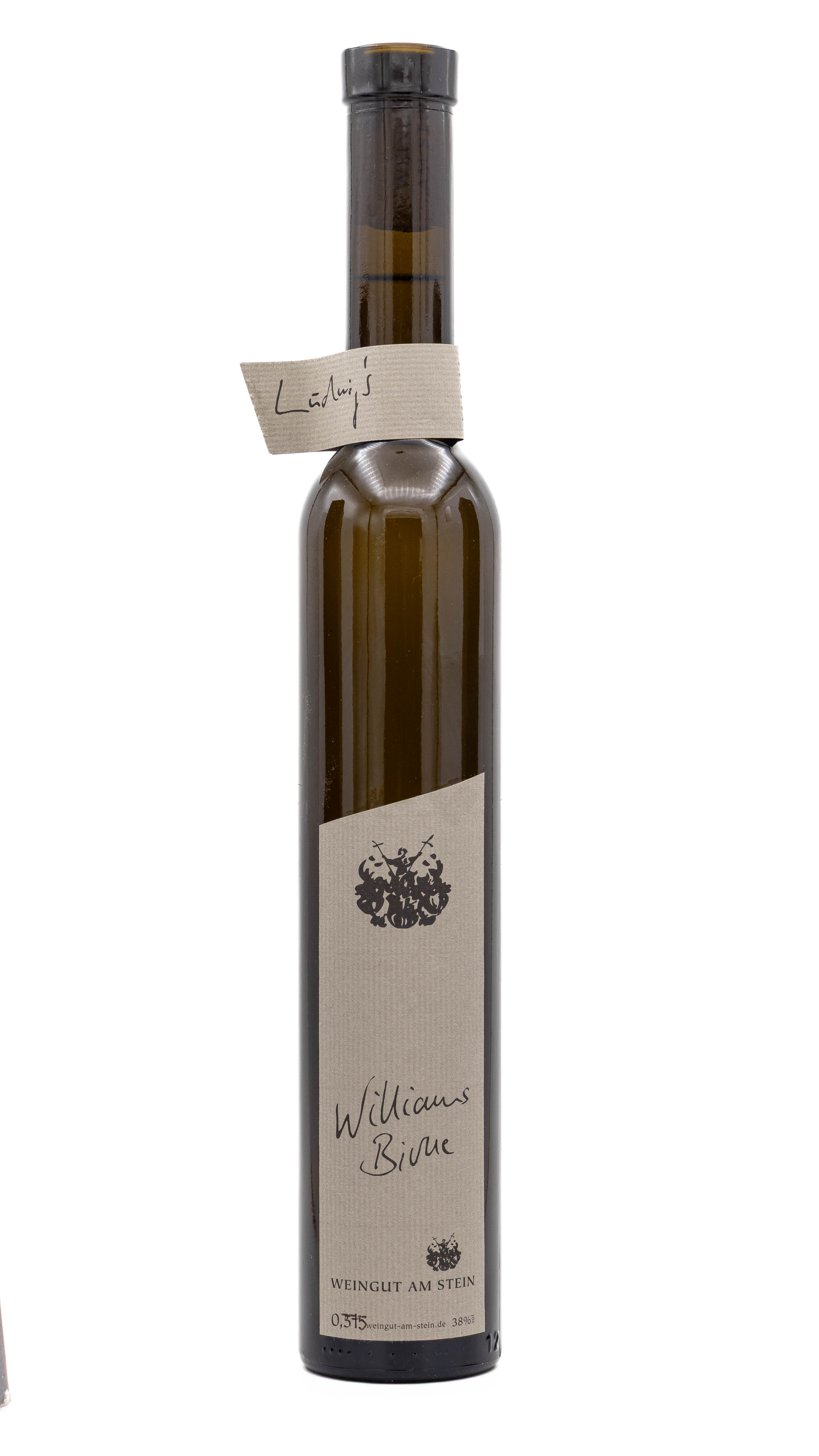 Weingut am Stein, Ludwigs Hausbrände Williams Christ Birne 38%