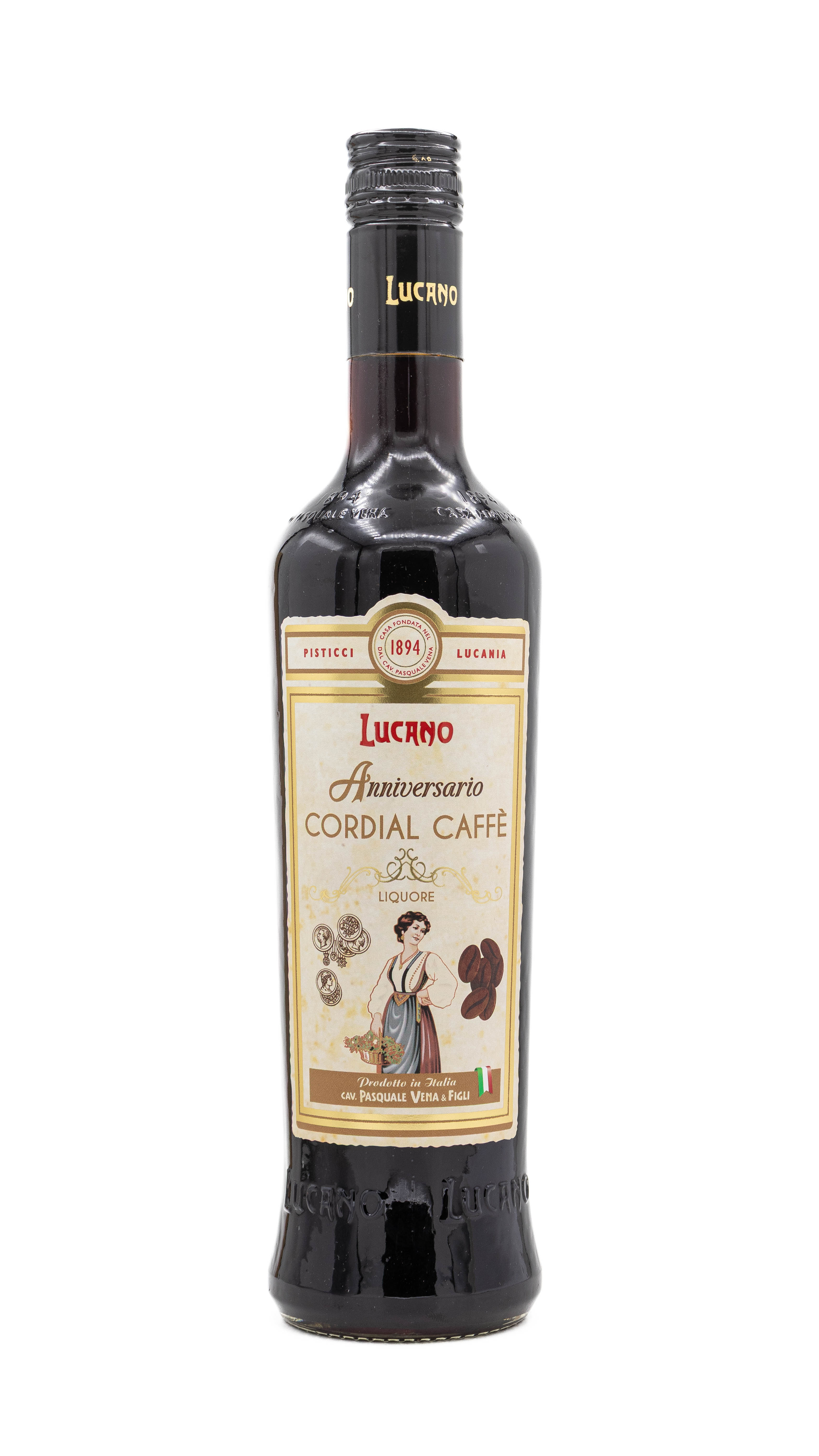 Lucano Cordial Caffe Kaffeelikör aus Italien 26% 0,7l