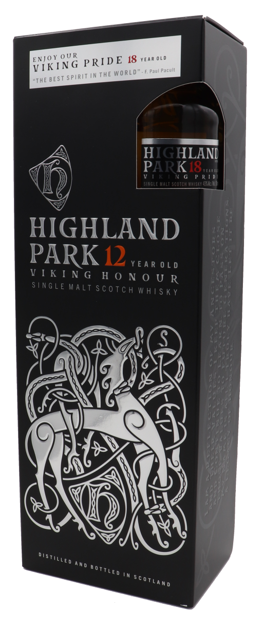 Highland Park 12 Years + Highland Park 18 Years mini Single Malt 40%