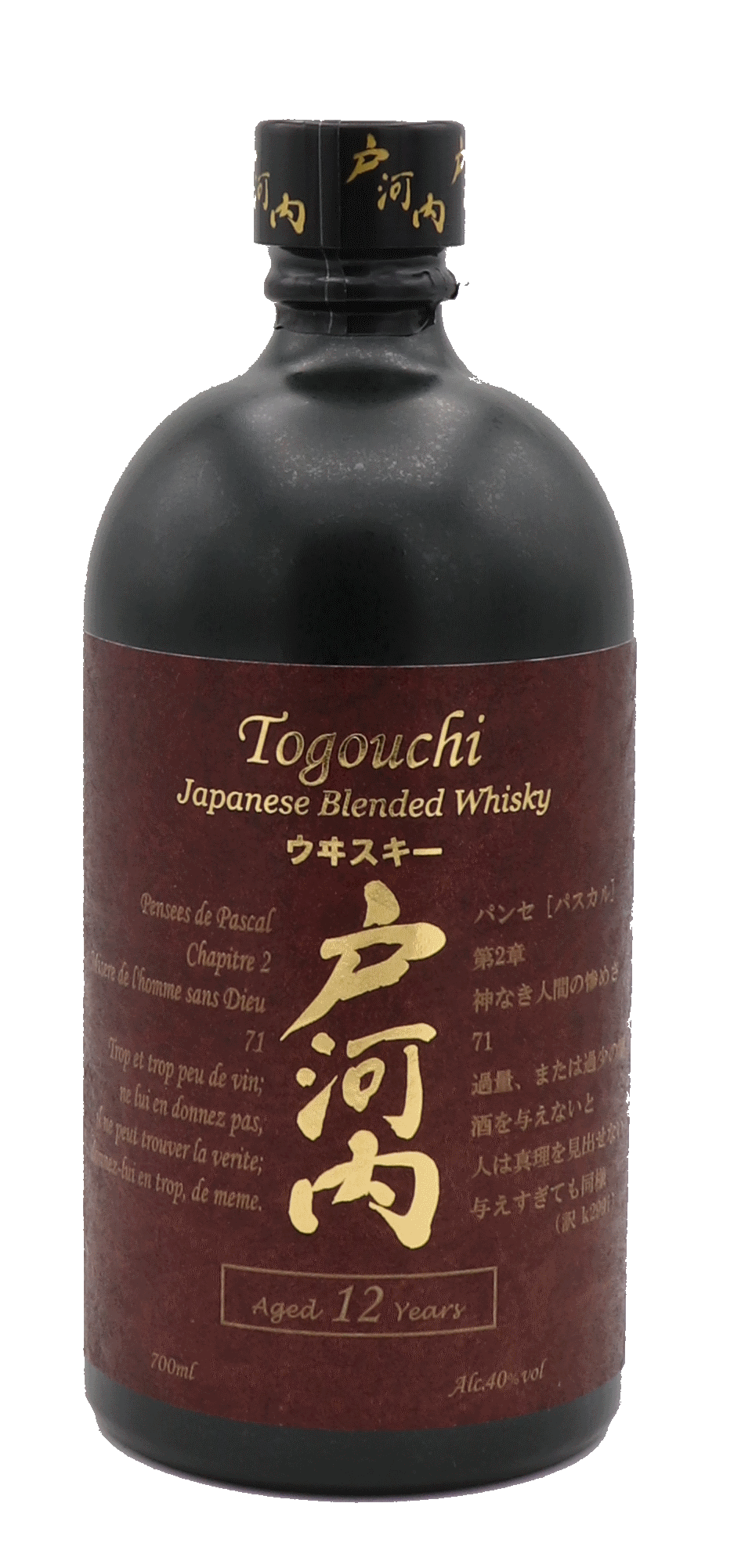 Togouchi 12 Years Blended Japanese Whisky 40%