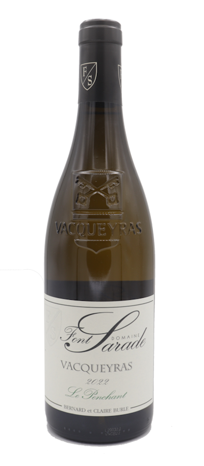 Font Sarade Vacqueyras "Le Penchant" blanc 2022