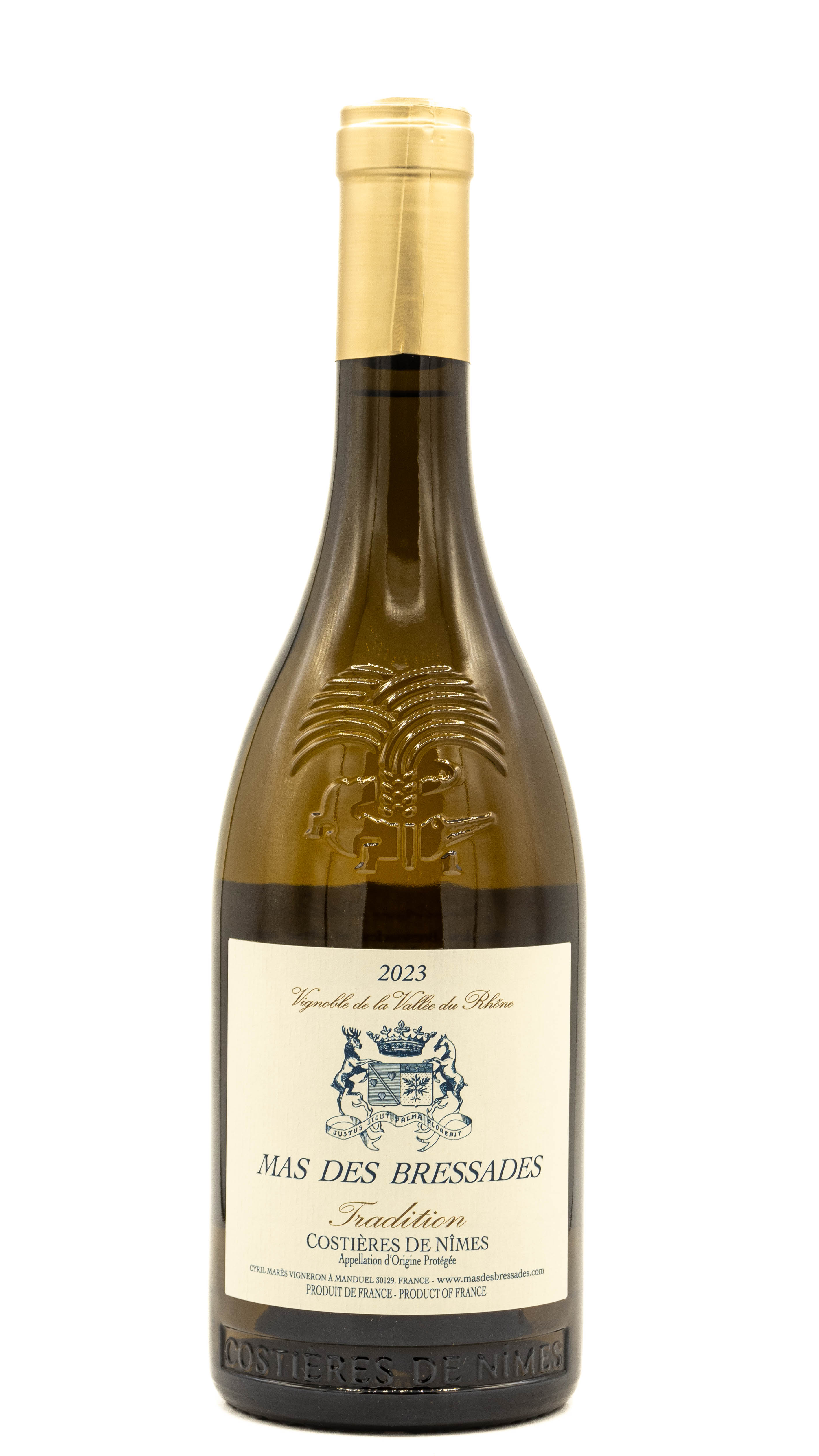 Mas des Bressades Cuvée Tradition Blanc Costières de Nîmes 2023 - BIO