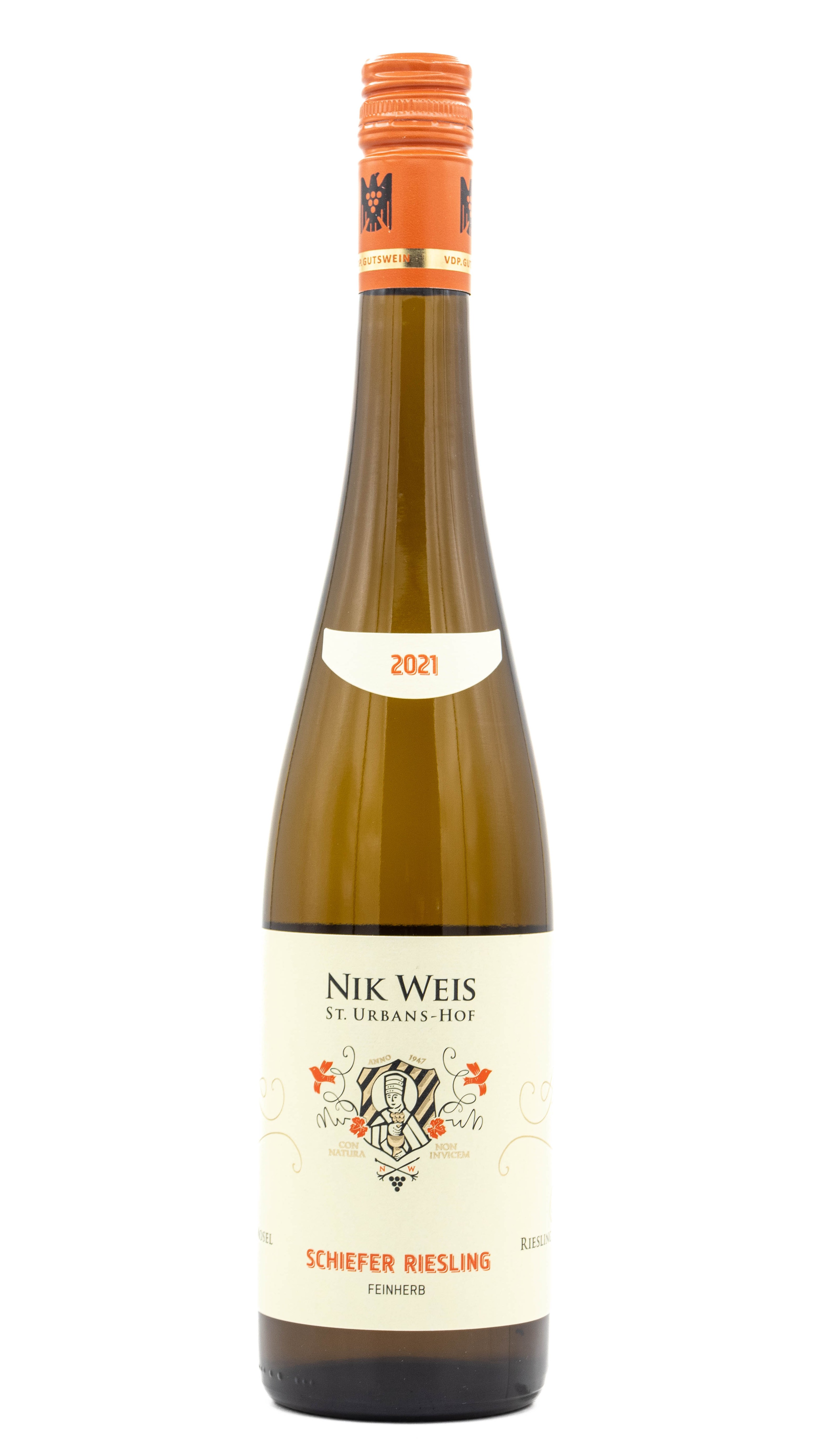 St. Urbans-Hof, Schiefer Riesling 2021 feinherb - VEGAN