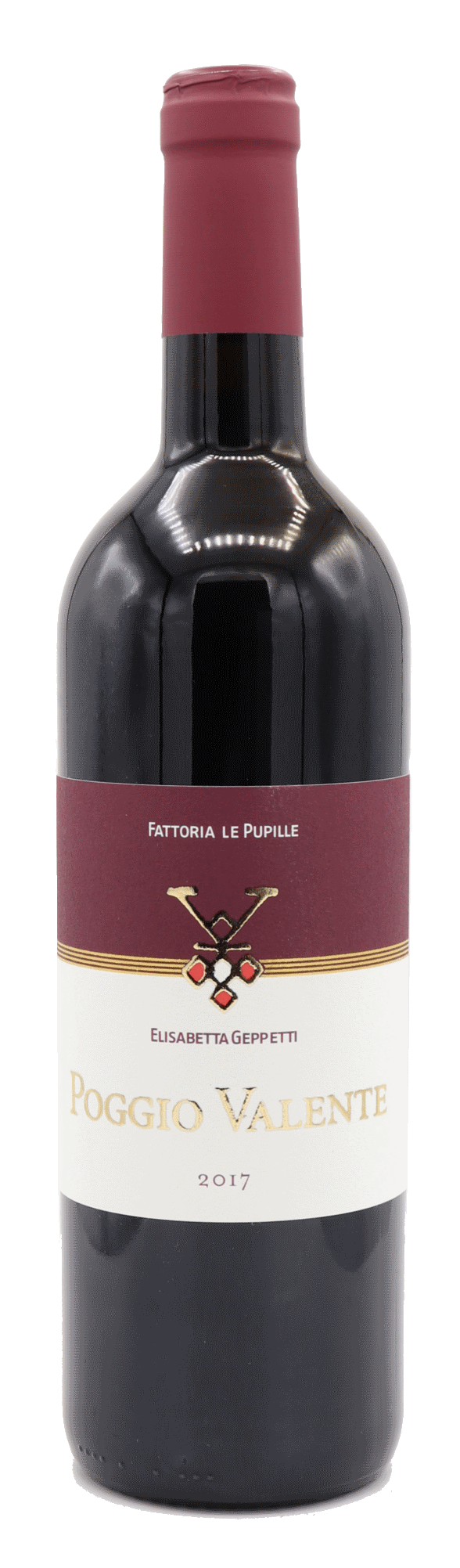 Fattoria Le Pupille, Poggio Valente Morellino di Scansano Riserva 2017