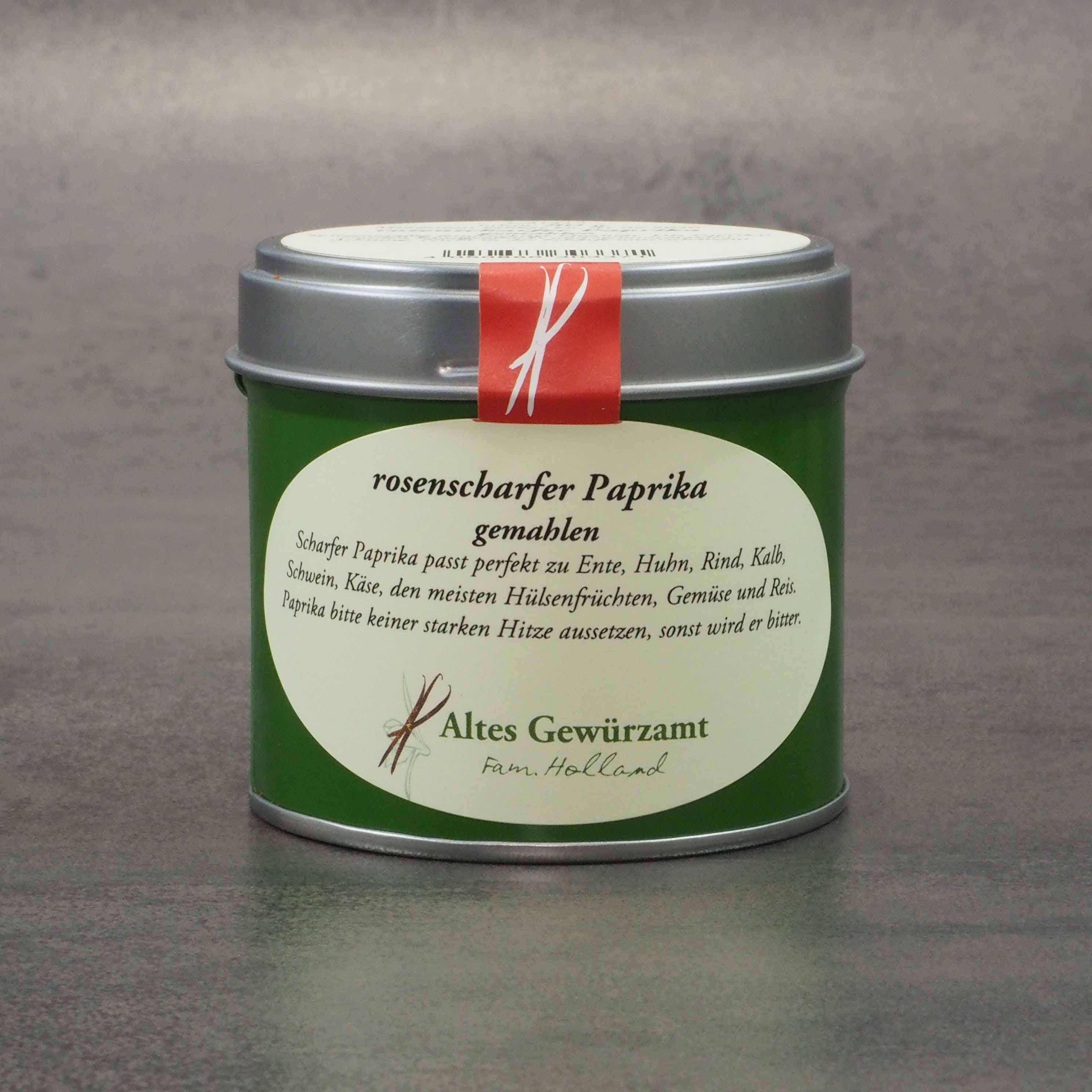 Altes Gewürzamt, rosenscharfer Paprika, gemahlen, Ungarn 80g