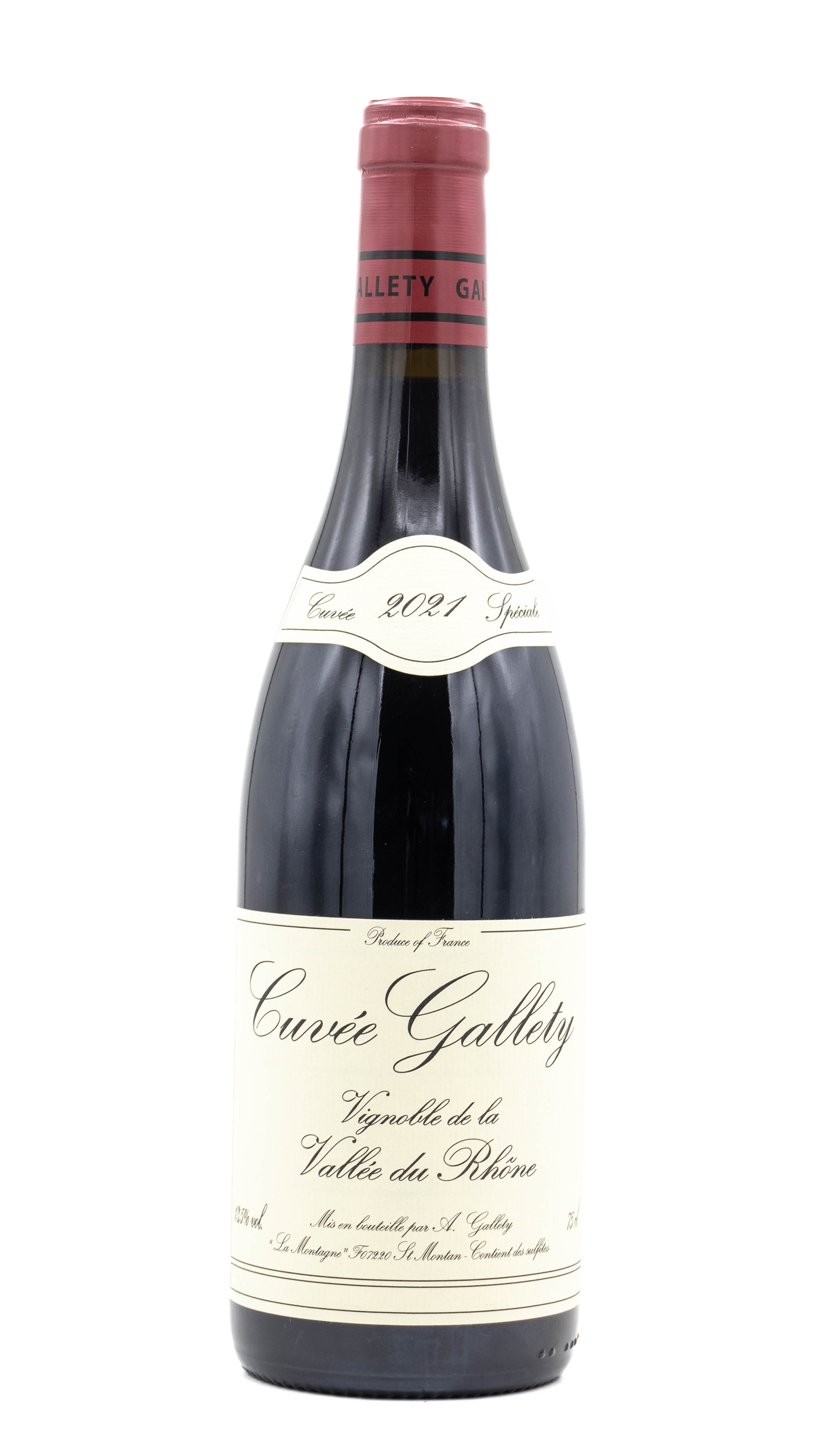 Domaine Gallety, Cuvée Gallety Rouge Vin de France 2021