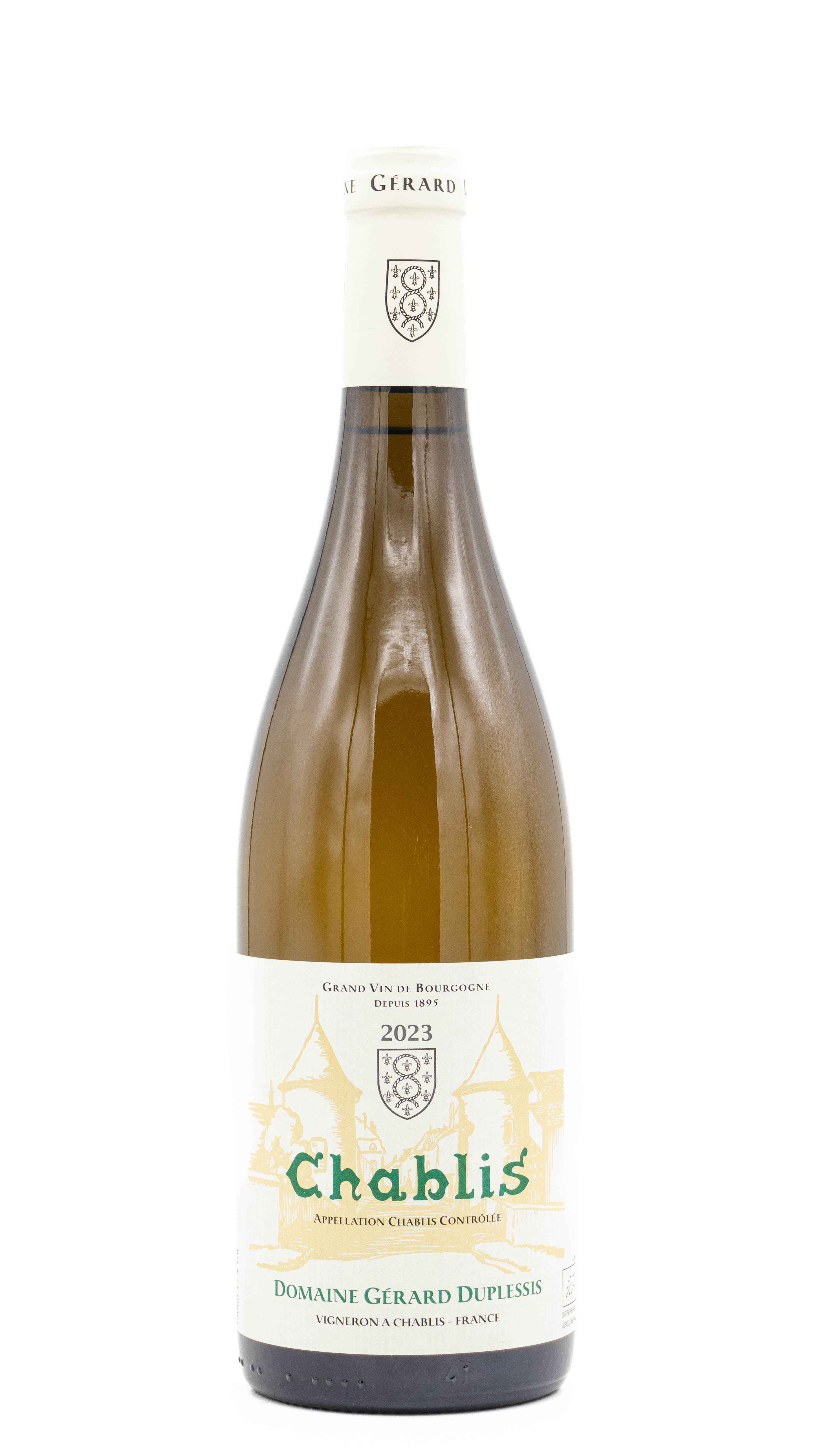 Domaine Gérard Duplessis Chablis 2023 - BIO