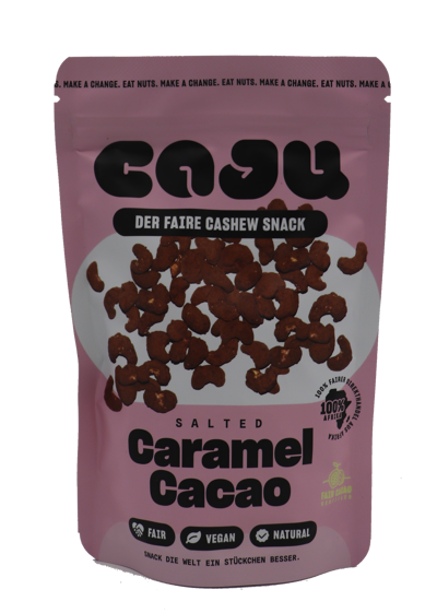caju Caramel Cacao Cashews 140gr. BIO