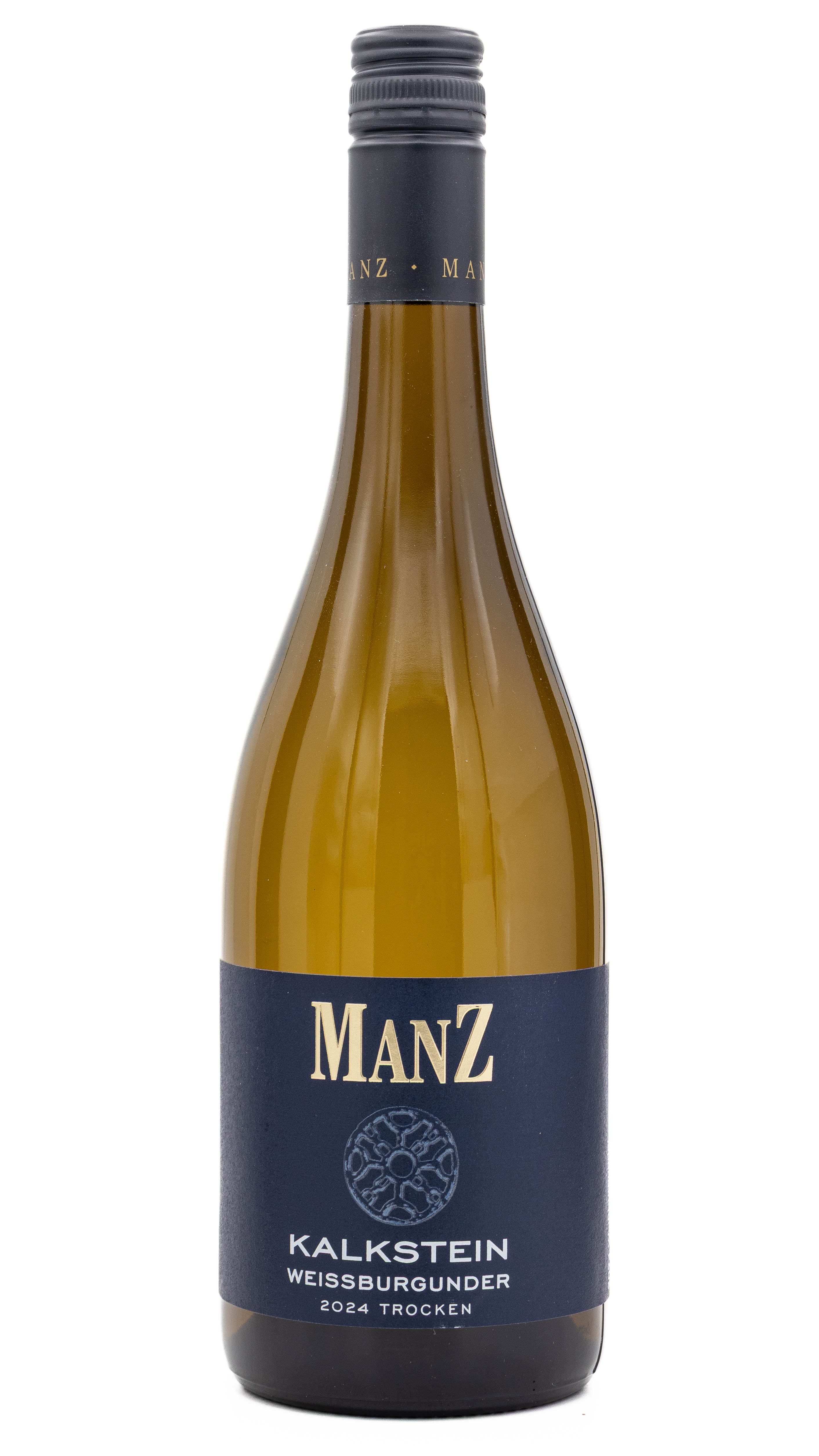 Weingut Manz, Weißburgunder Kalkstein trocken 2024 VEGAN