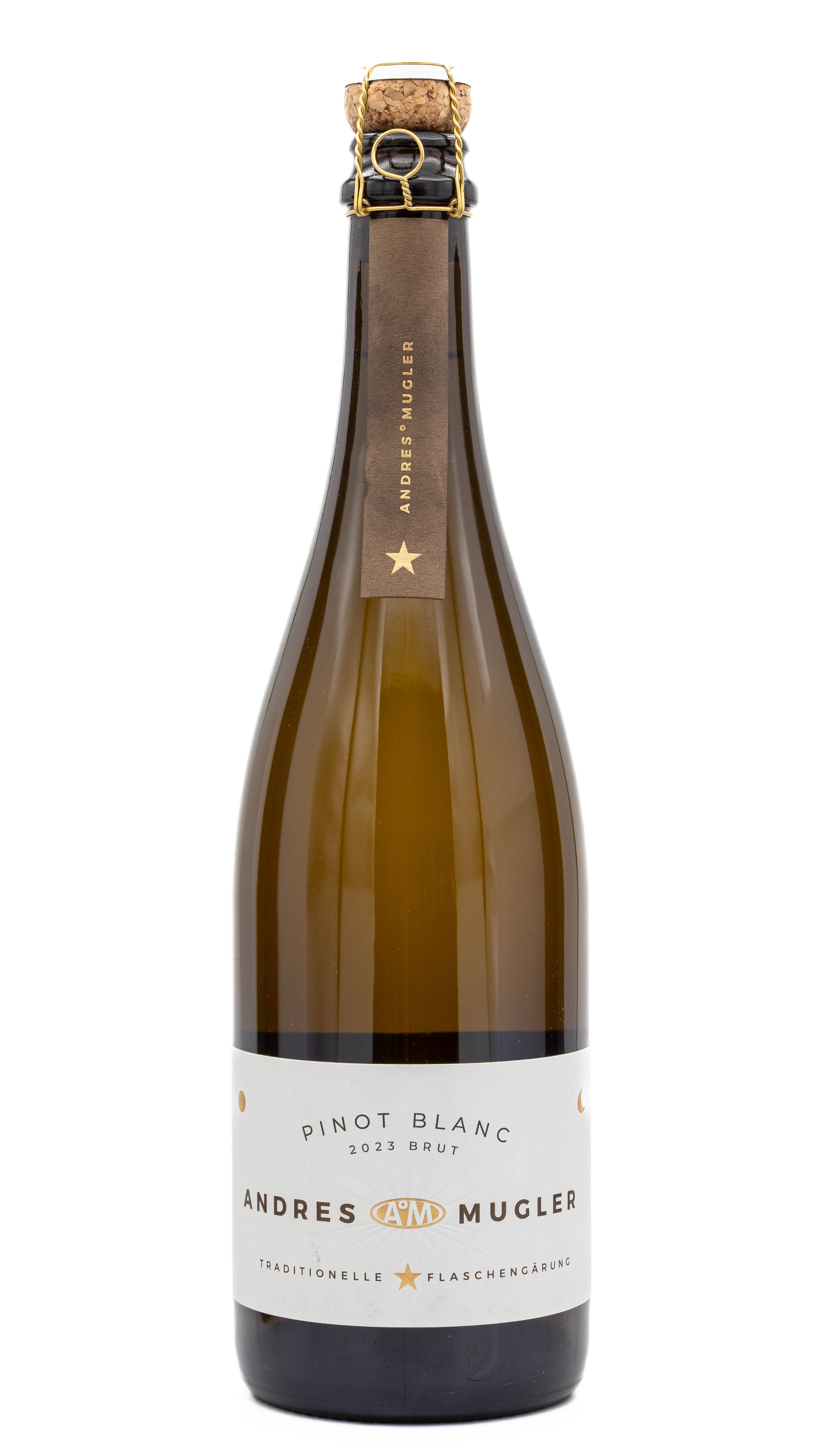 ANDRES & MUGLER Pinot Blanc Brut 2023 - BIO