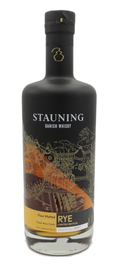 Stauning Floor Malted Danish Rye Whisky - Batch 2021  48%