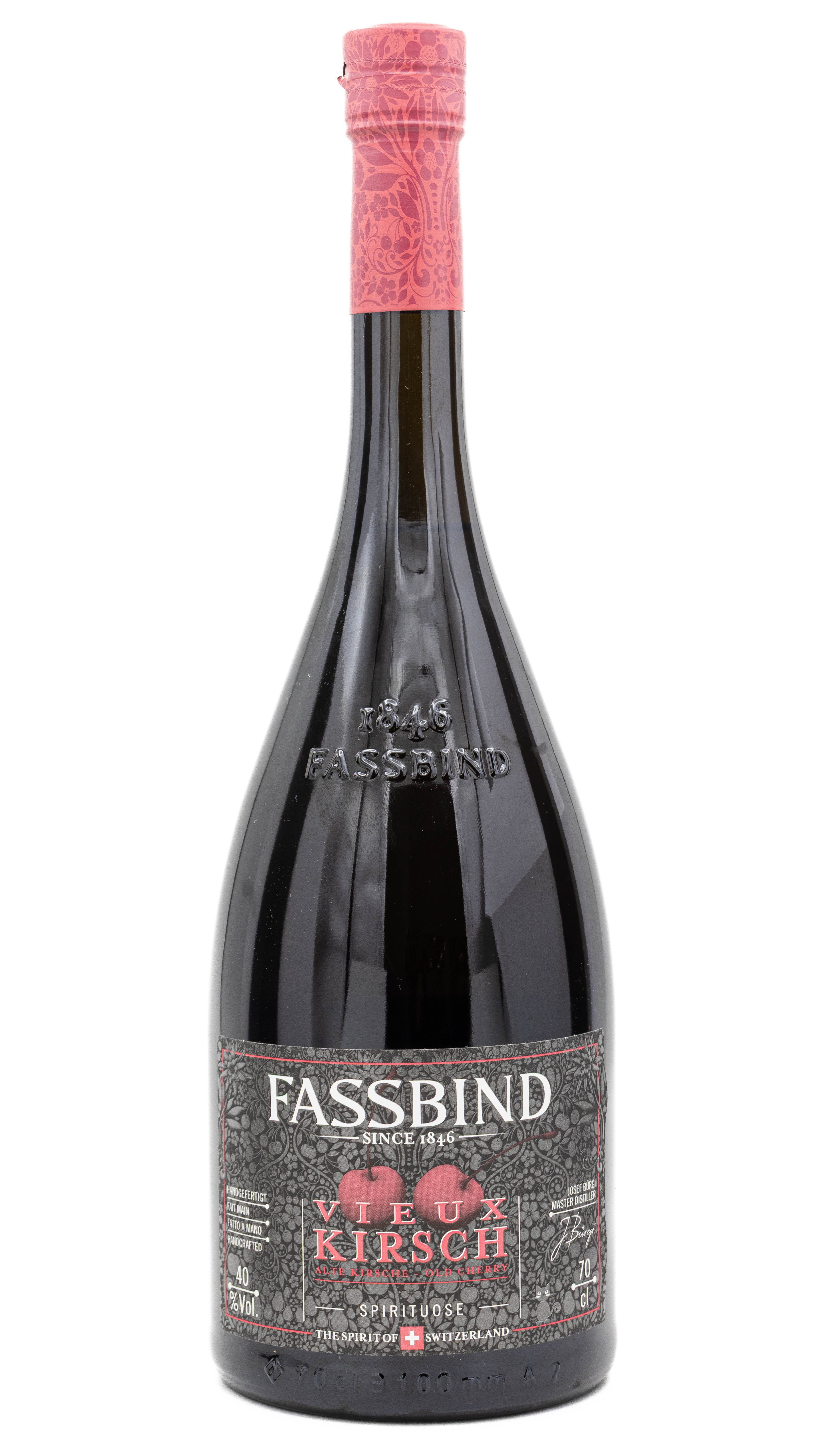 Fassbind Les Vieilles Barriques Vieux Kirsch 40%