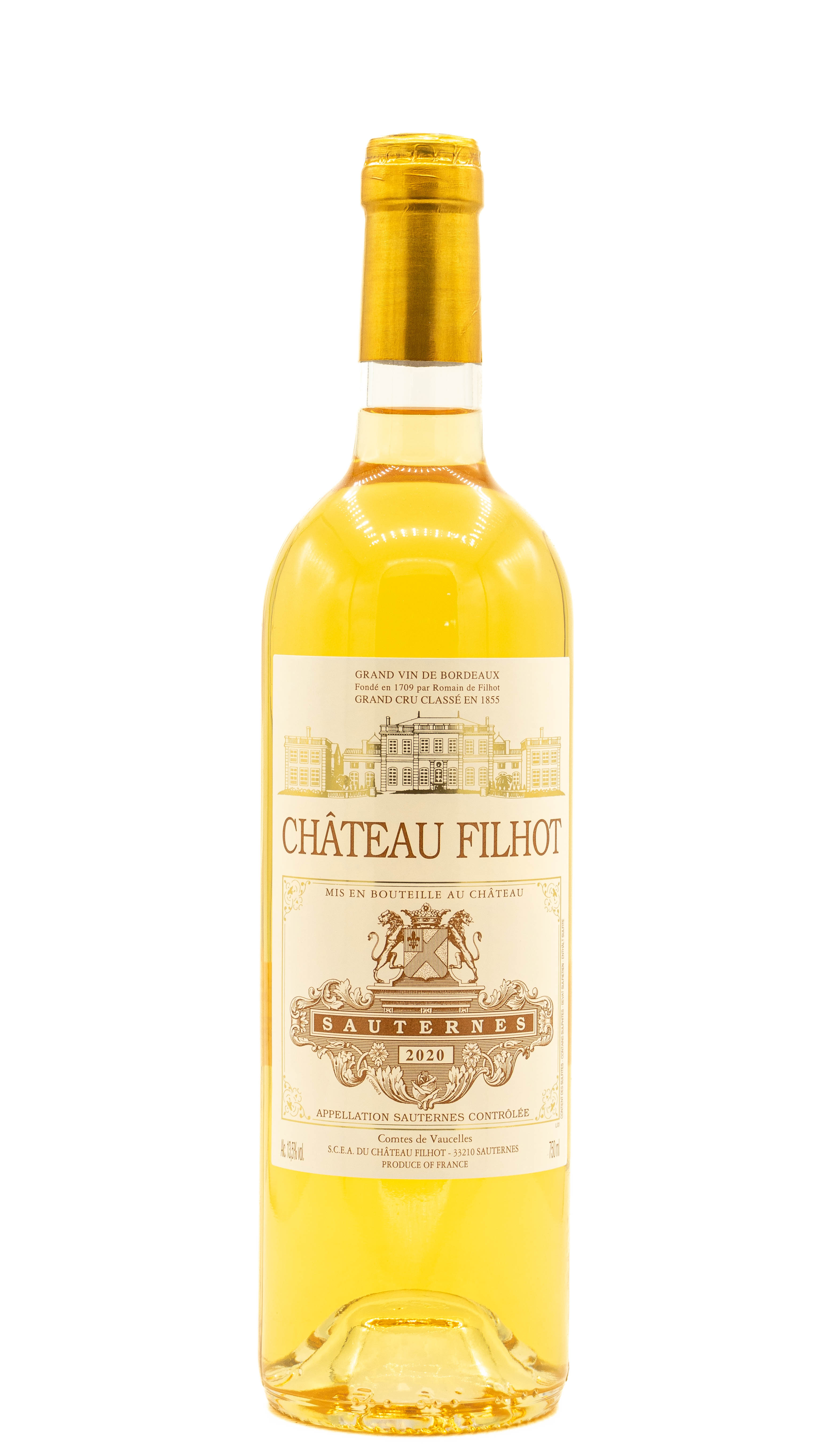 Château Filhot Sauternes 2020