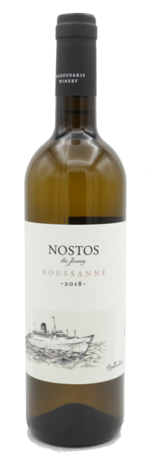 Manousakis Winery, Nostos Roussanne 2018 BIO, VEGAN