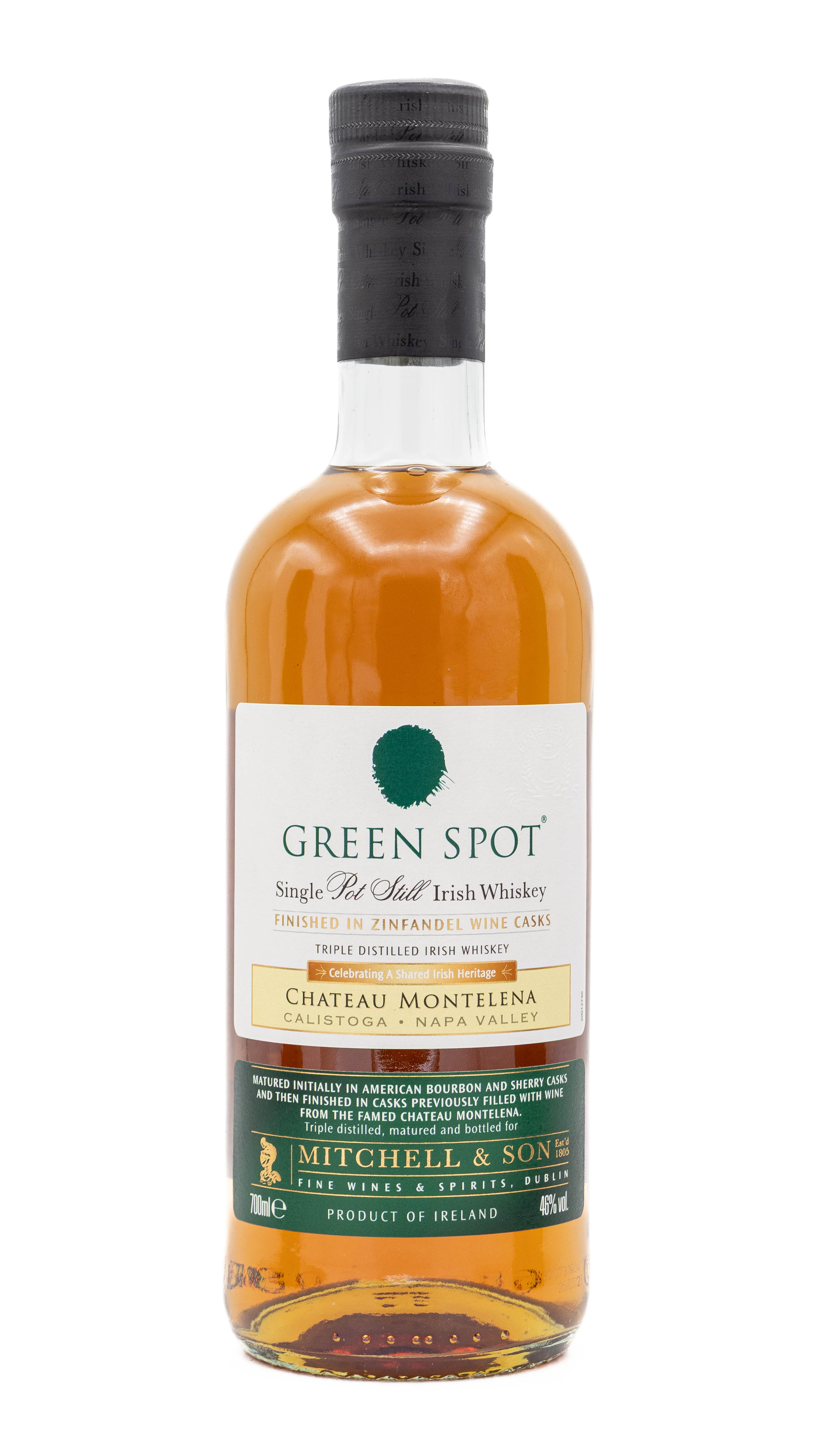 Green Spot, "Château Montelena" Napa Valley Cask finished Single Pot Still Irish Whiskey 46%