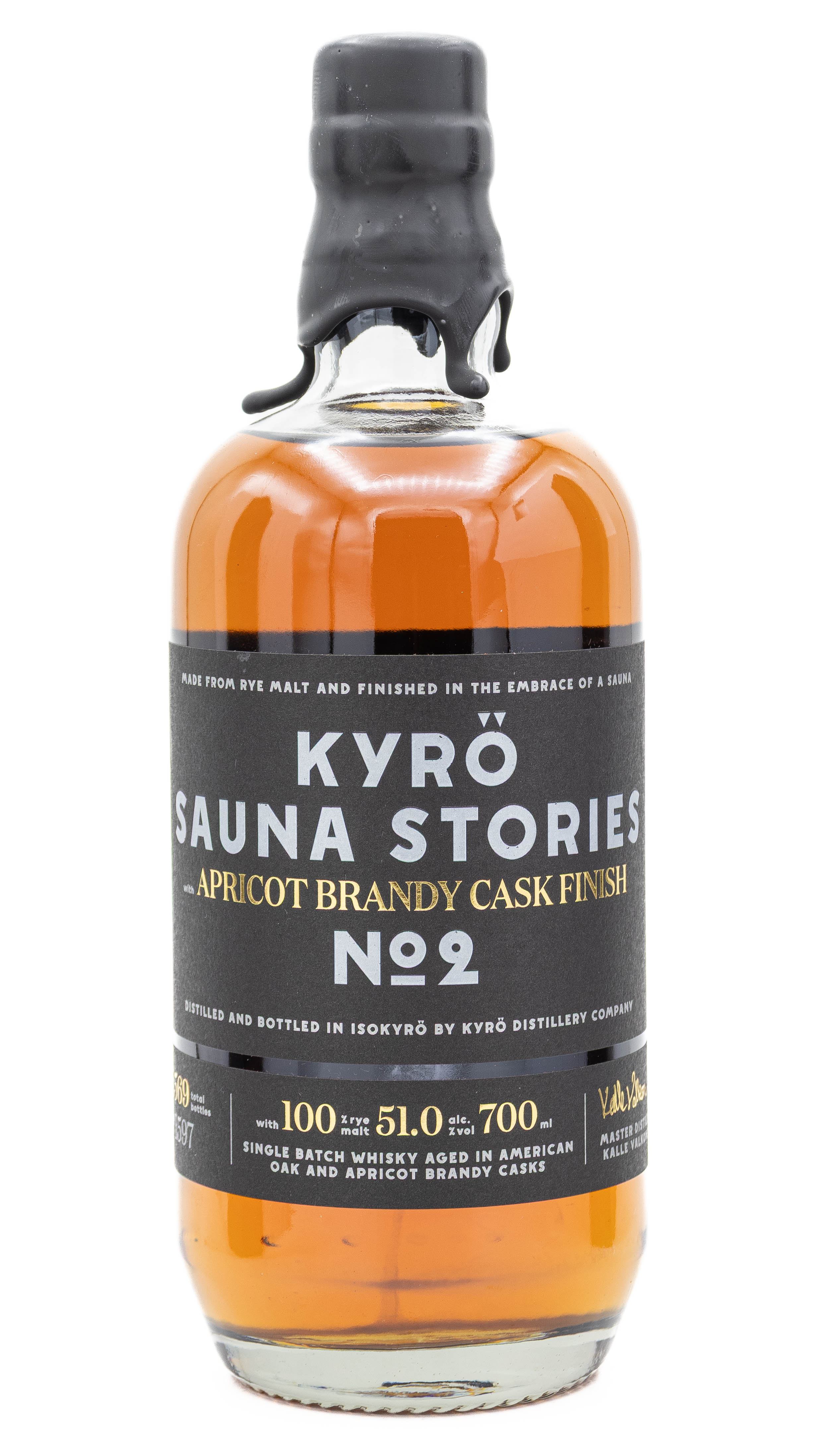 Kyrö Sauna Stories No.2 Apricot Brandy Cask Finish 51%