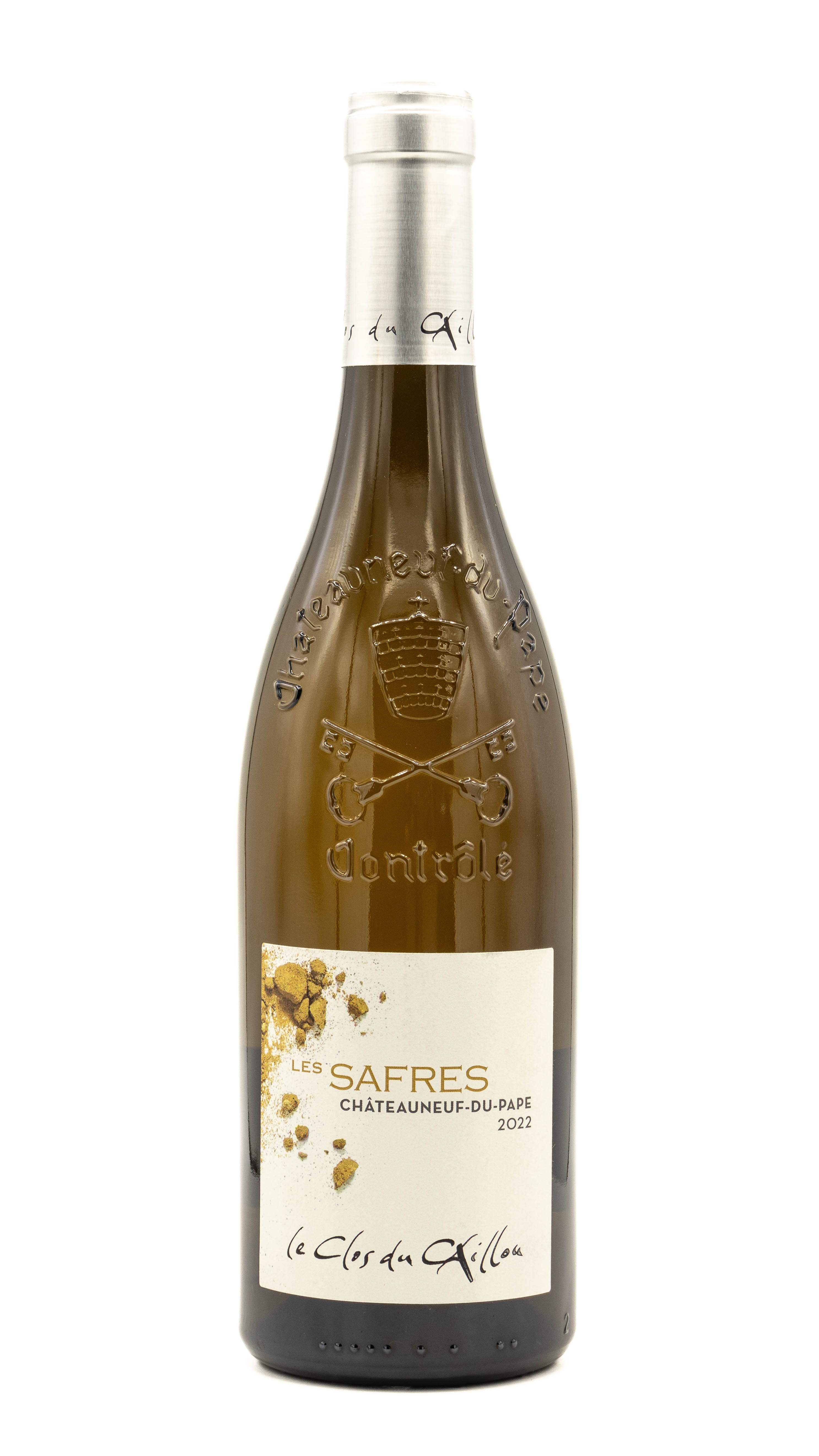 Le Clos du Caillou Les Safres Châteauneuf-du-Pape Blanc 2022 - BIO
