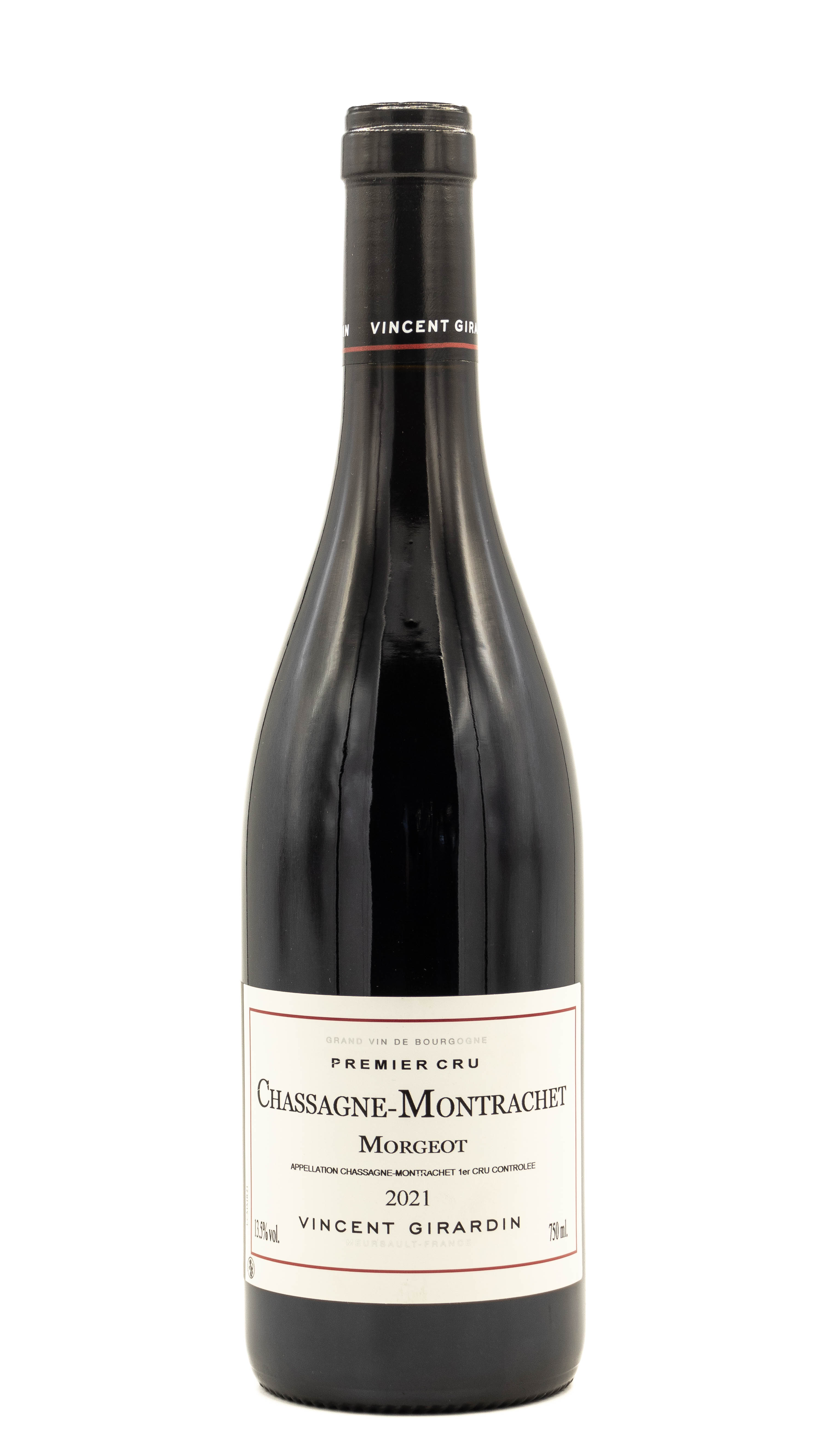 Vincent Girardin Chassagne-Montrachet 1er Cru Morgeot rouge 2021