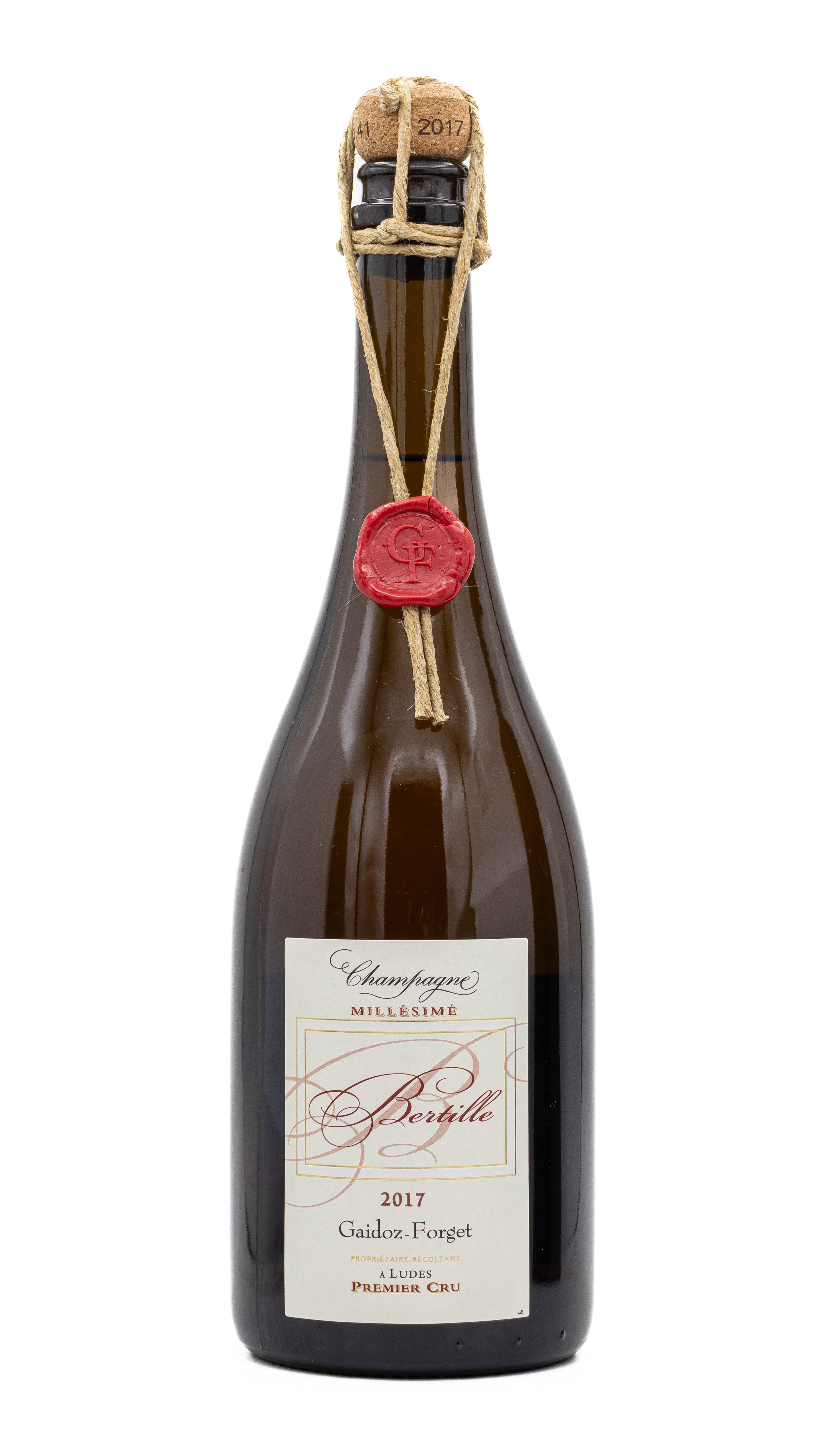 Champagne Gaidoz Forget, Cuvée Bertille Extra Brut 2017