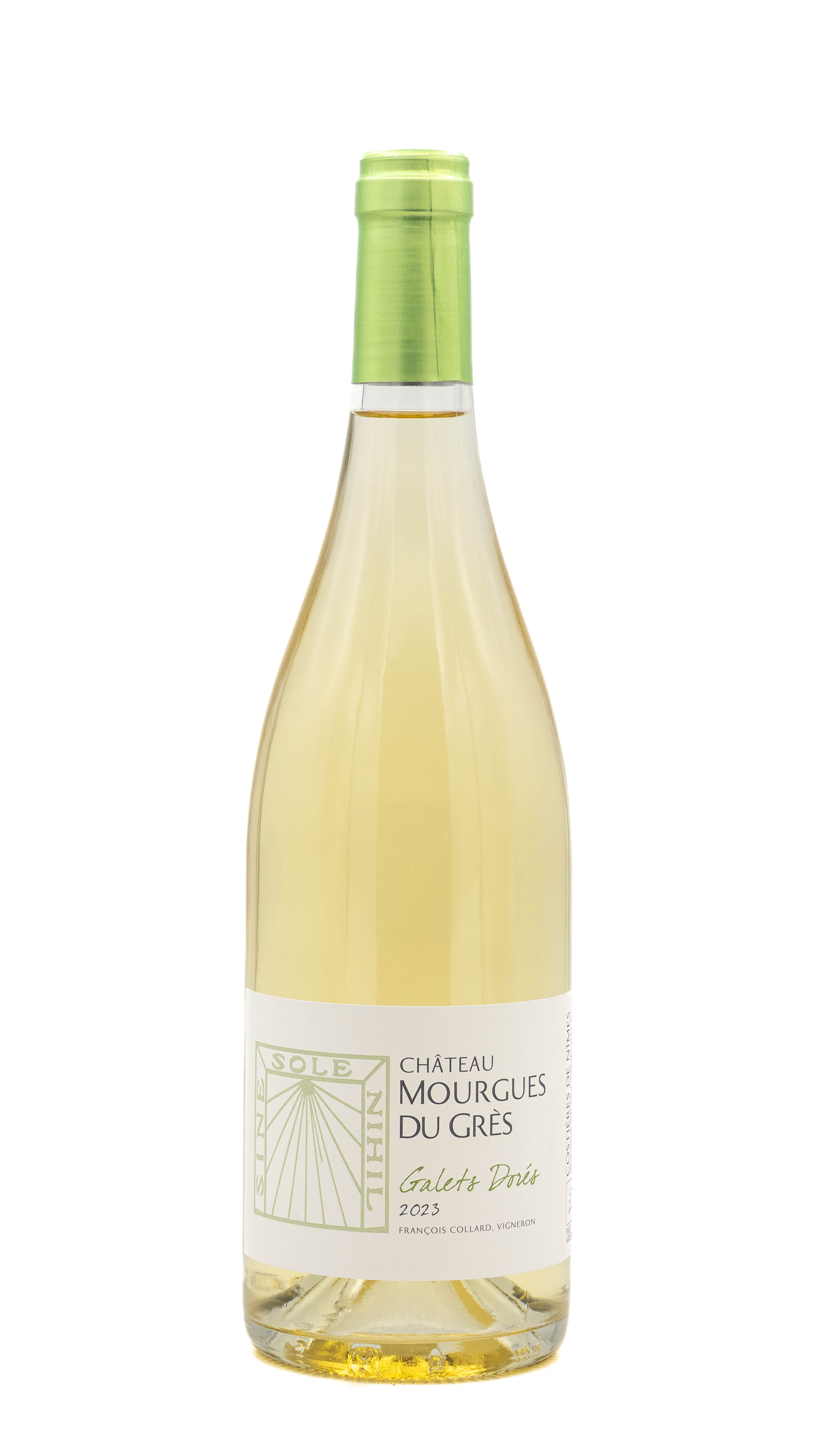 Château Mourgues du Grès, Galets Dorés Blanc 2023 BIO - DEMETER