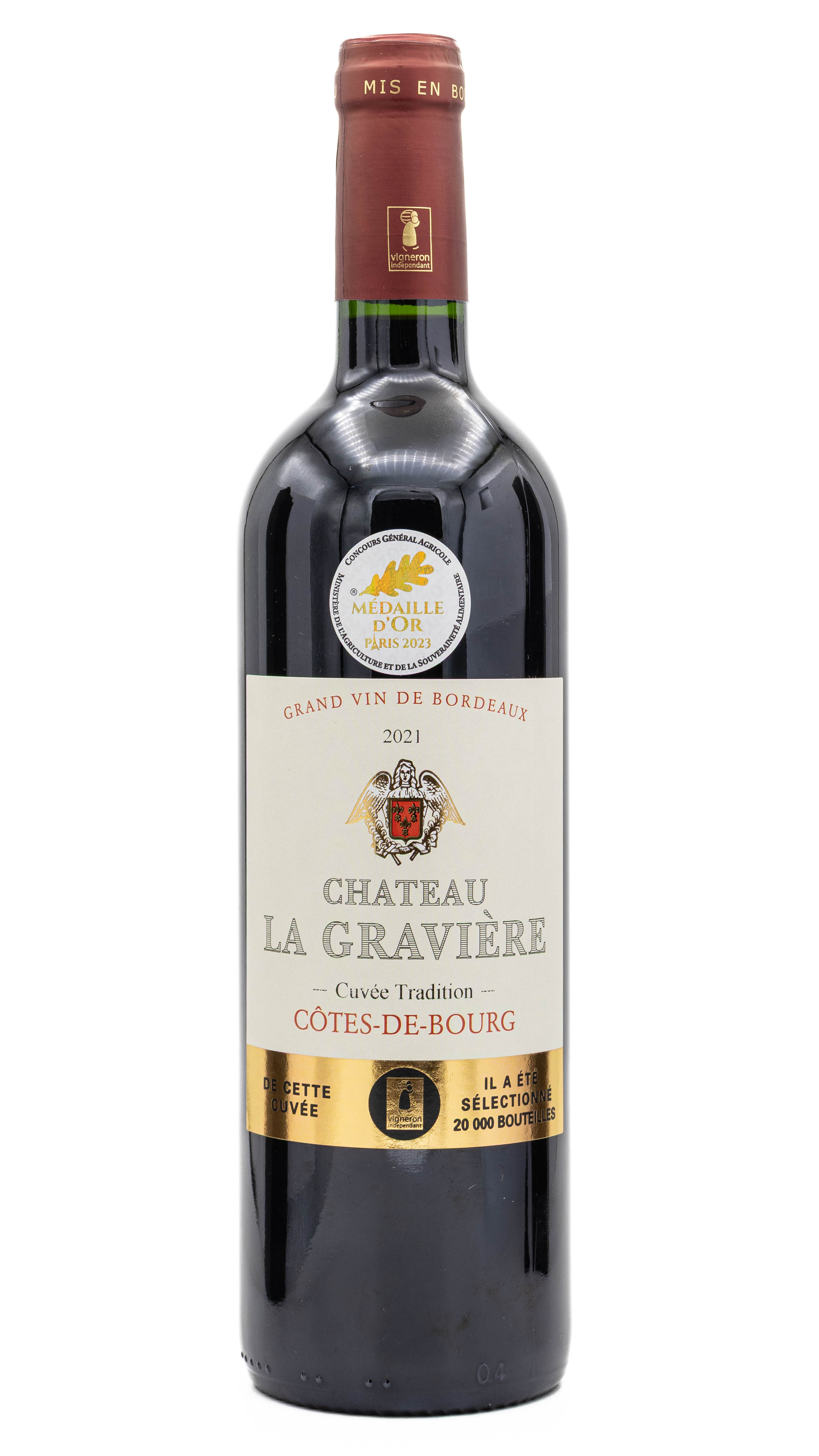 Château La Gravière, Côtes du Bourg 2021