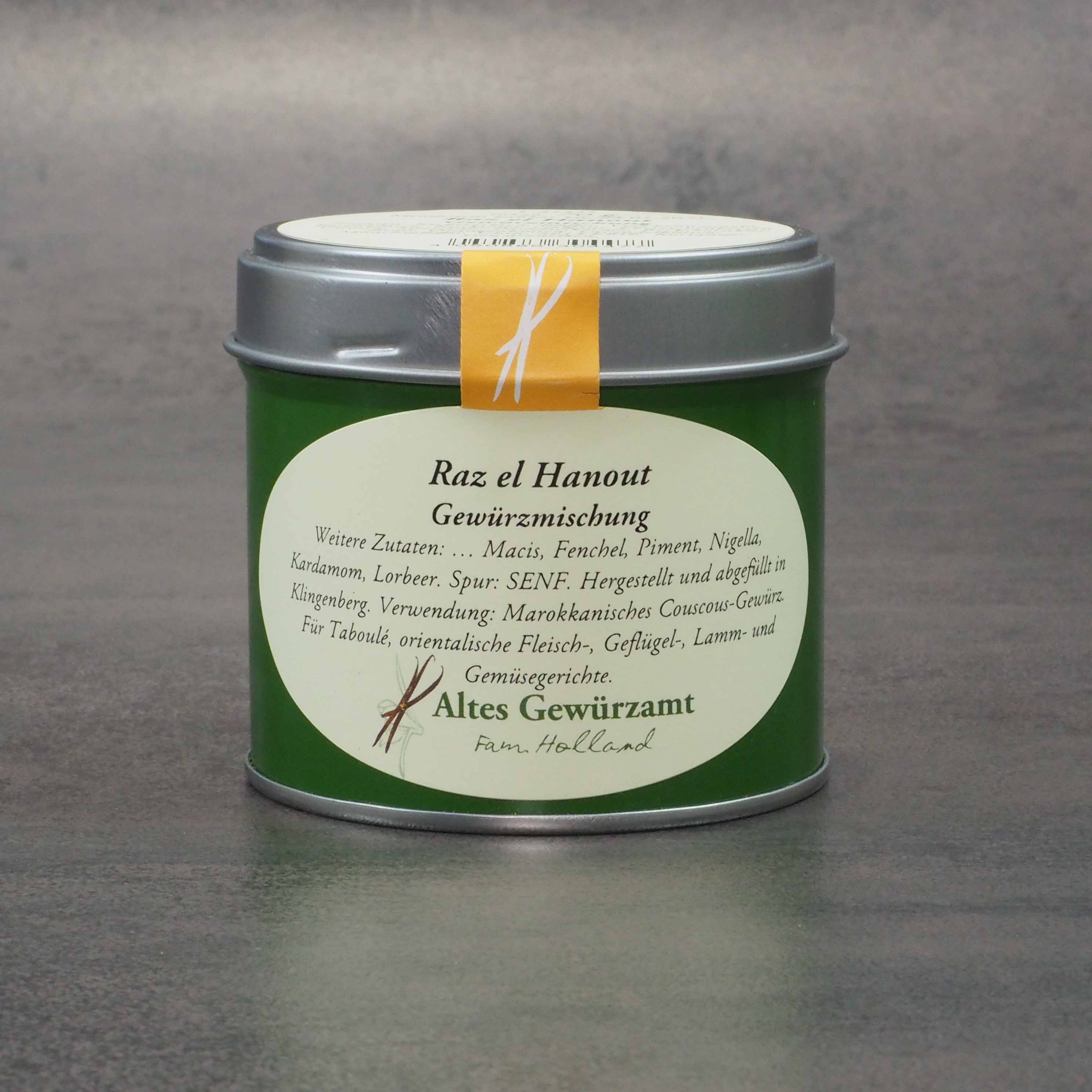 Altes Gewürzamt, Raz el Hanout, Gewürzmischung 70g
