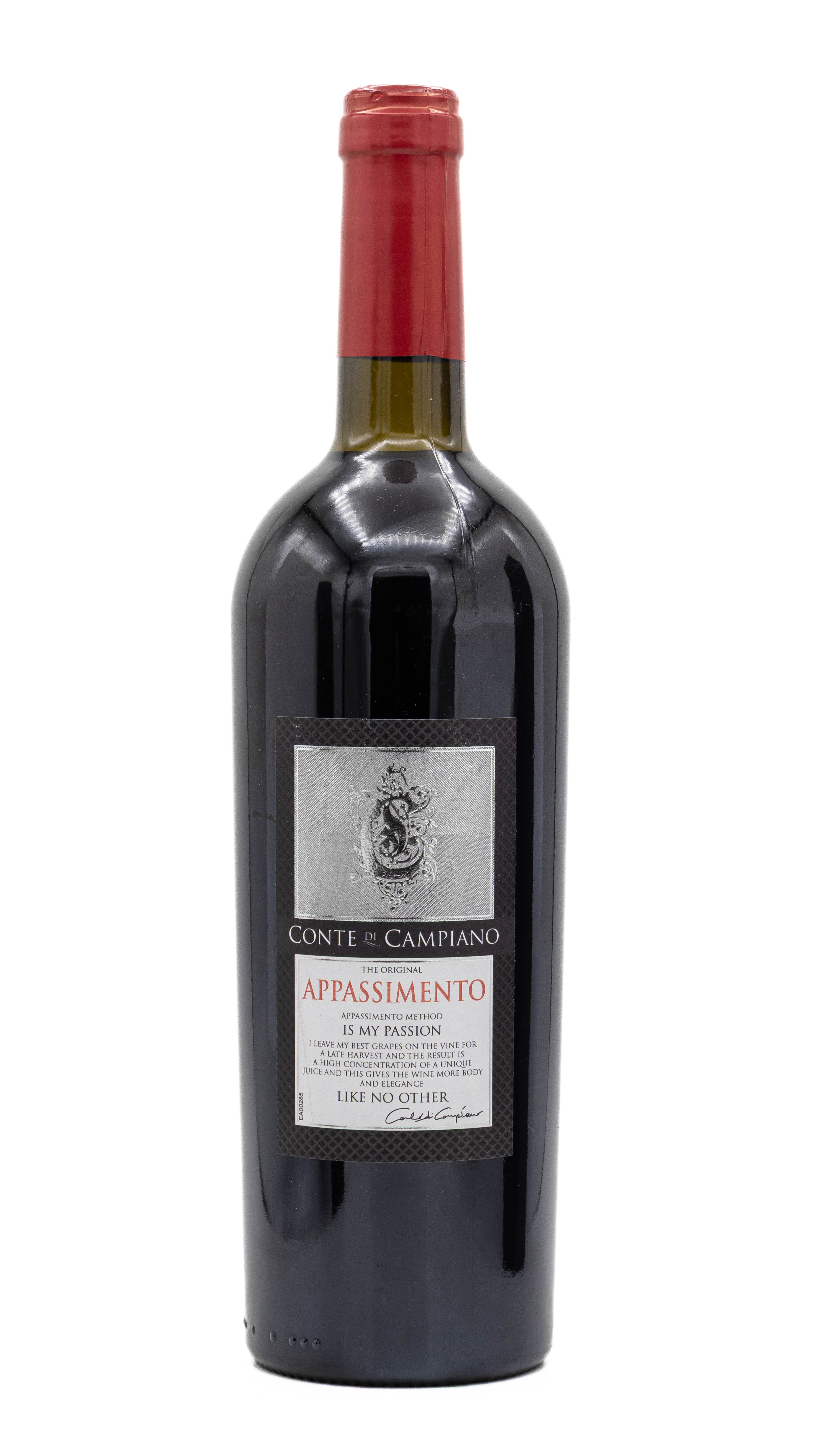 Conte di Campiano, Appassimento 2023