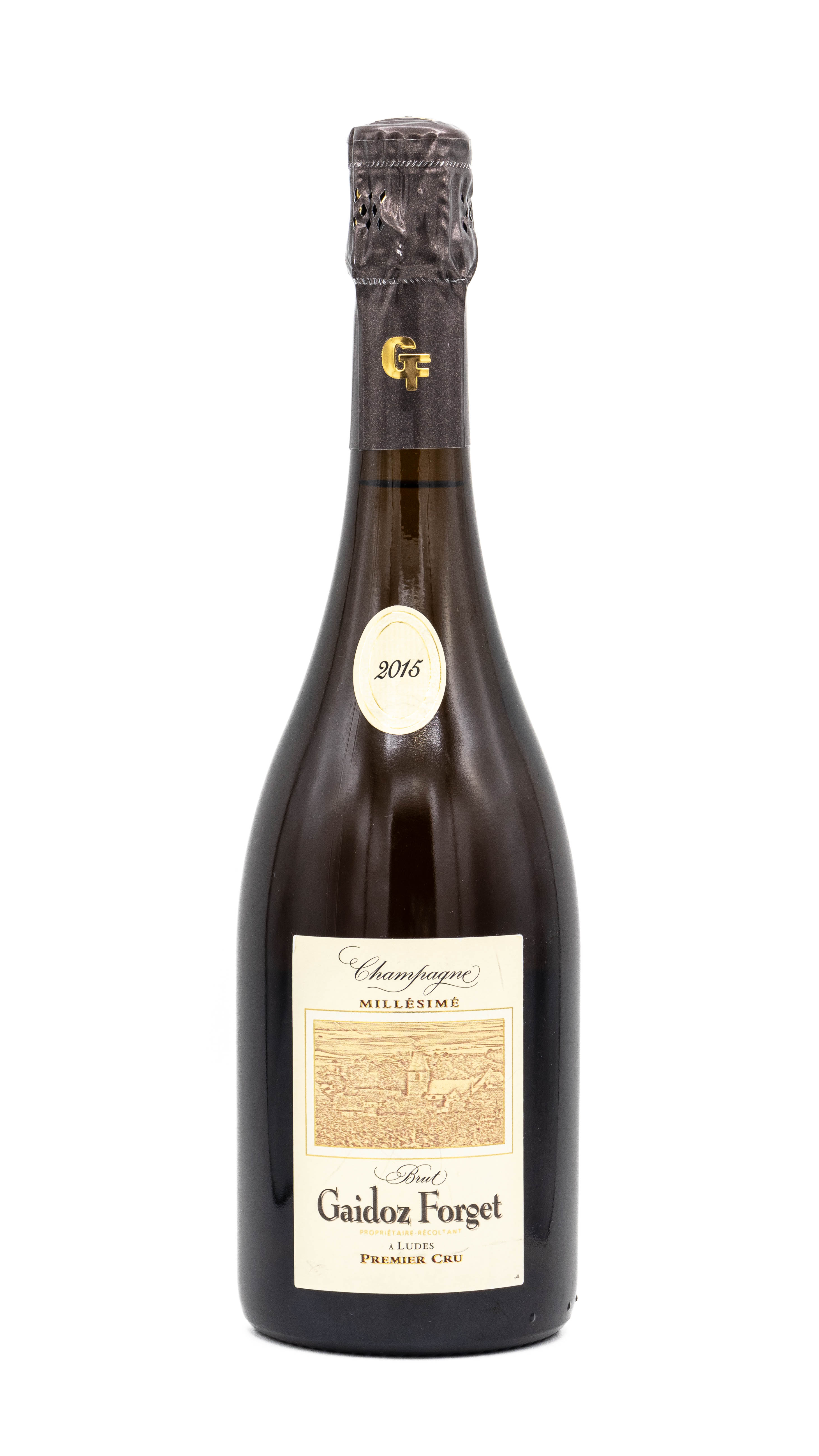 Champagne Gaidoz Forget Blanc de Noirs Millésimé Premier Cru Brut 2015