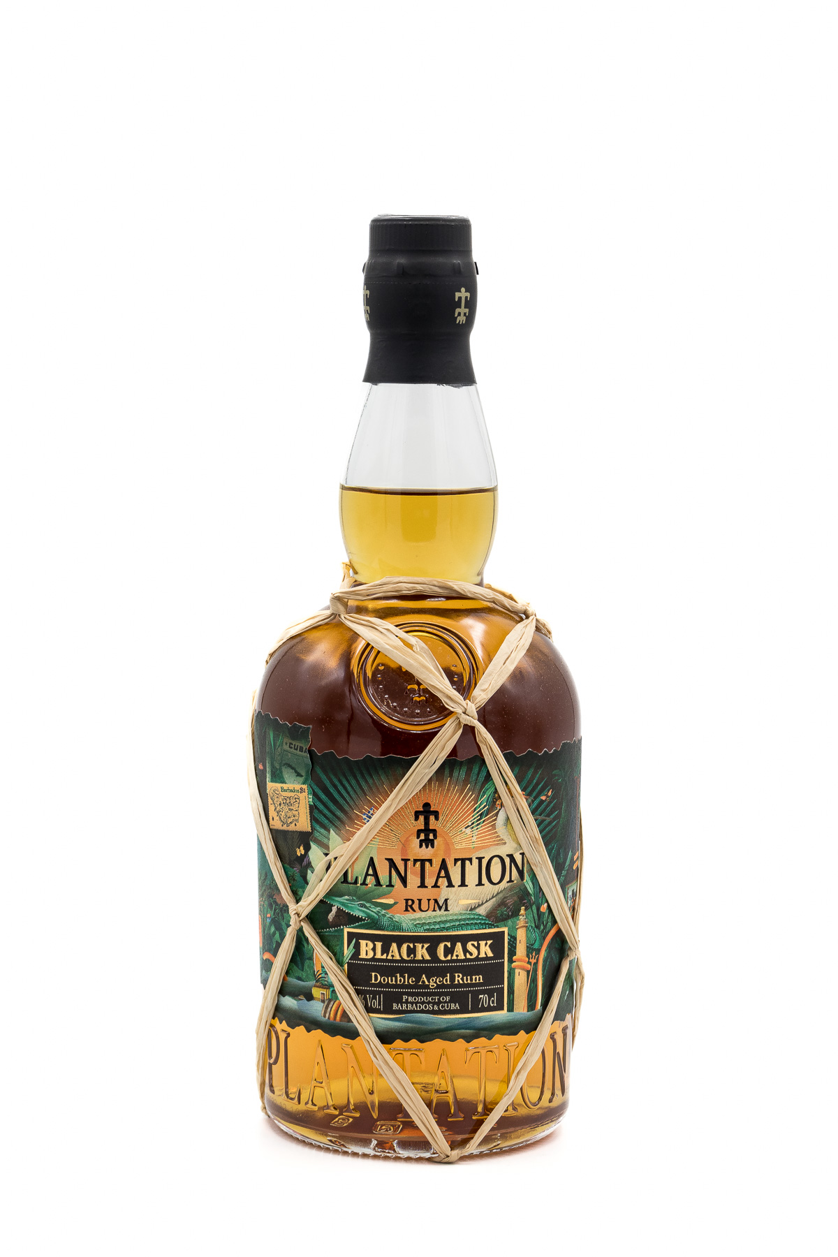 Plantation Black Cask Double Aged Rum 40Proz