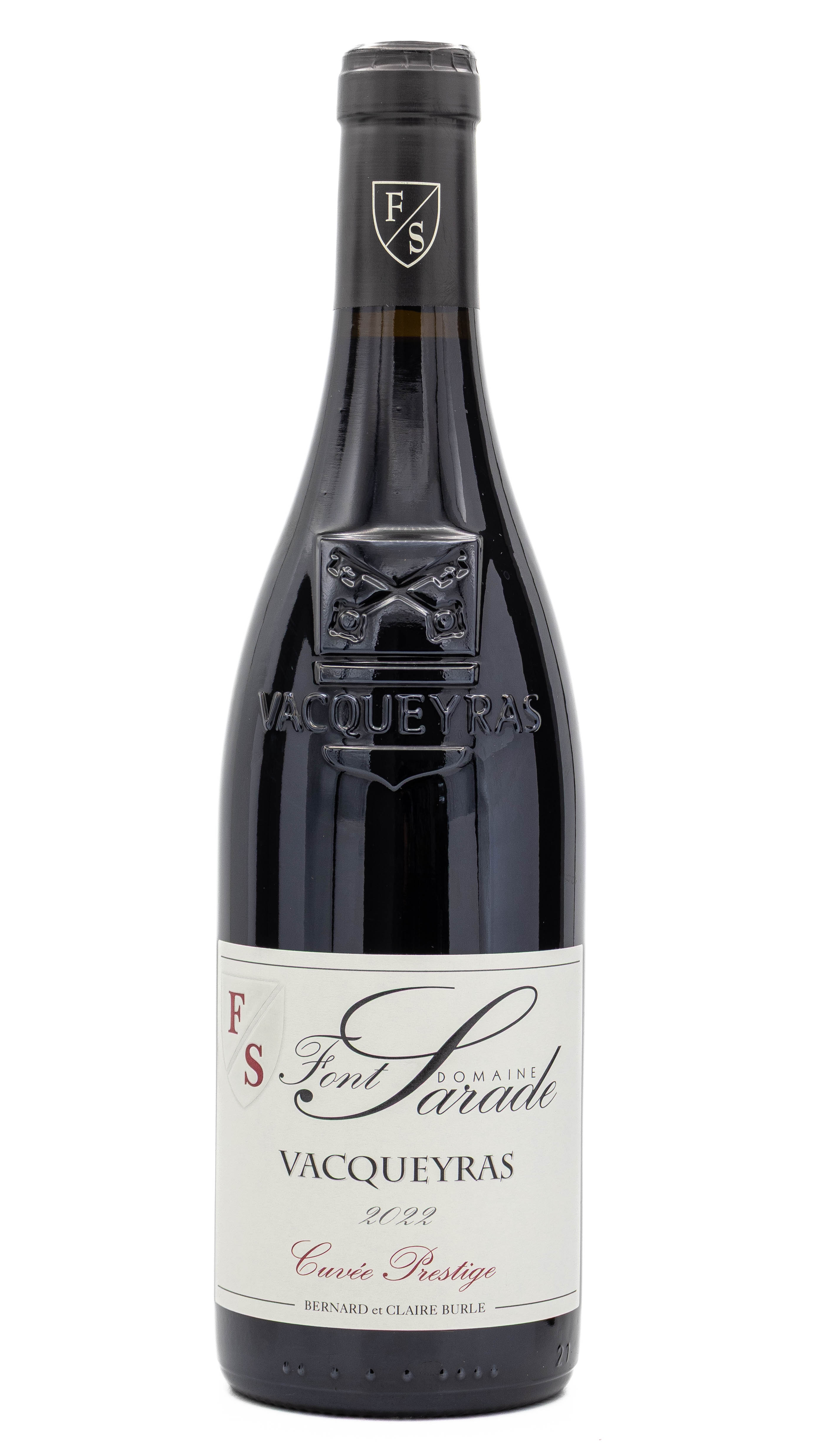 Font Sarade Vacqueyras "Cuvée Prestige" 2022