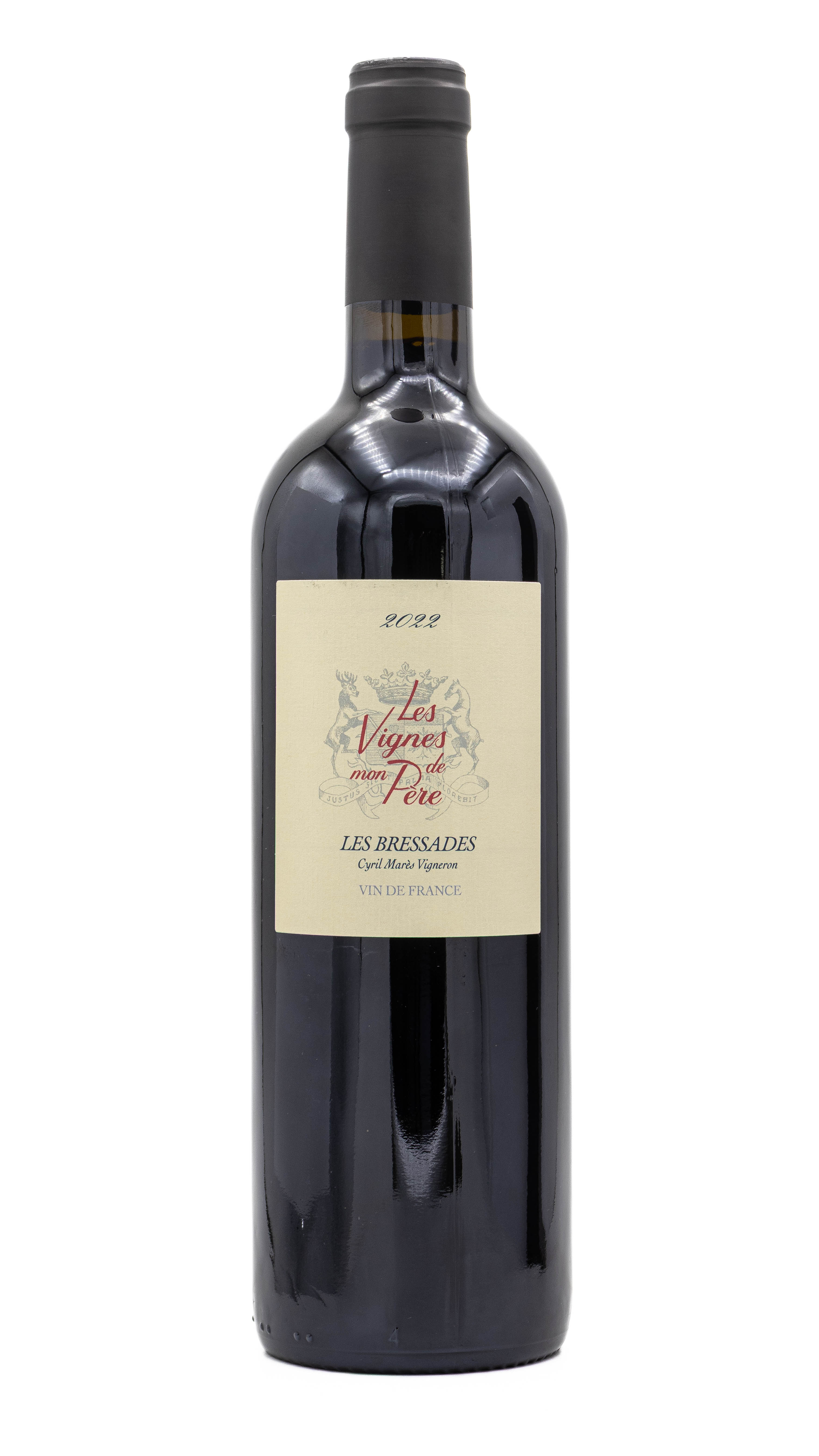 Mas des Bressades Les Vignes de mon Père Rouge 2022 - BIO