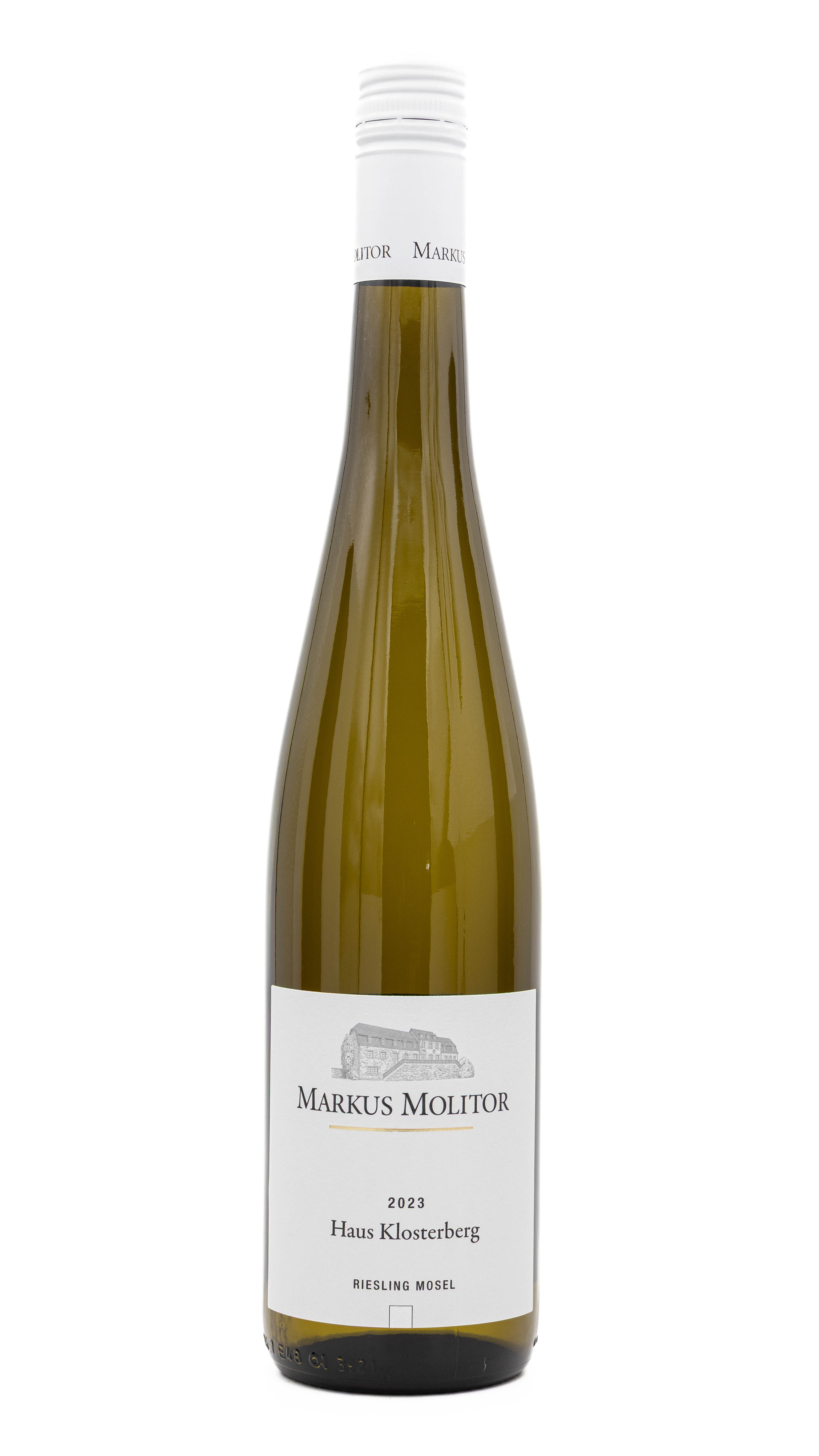 Molitor, Haus Klosterberg Riesling 2023 trocken - weisse Kapsel