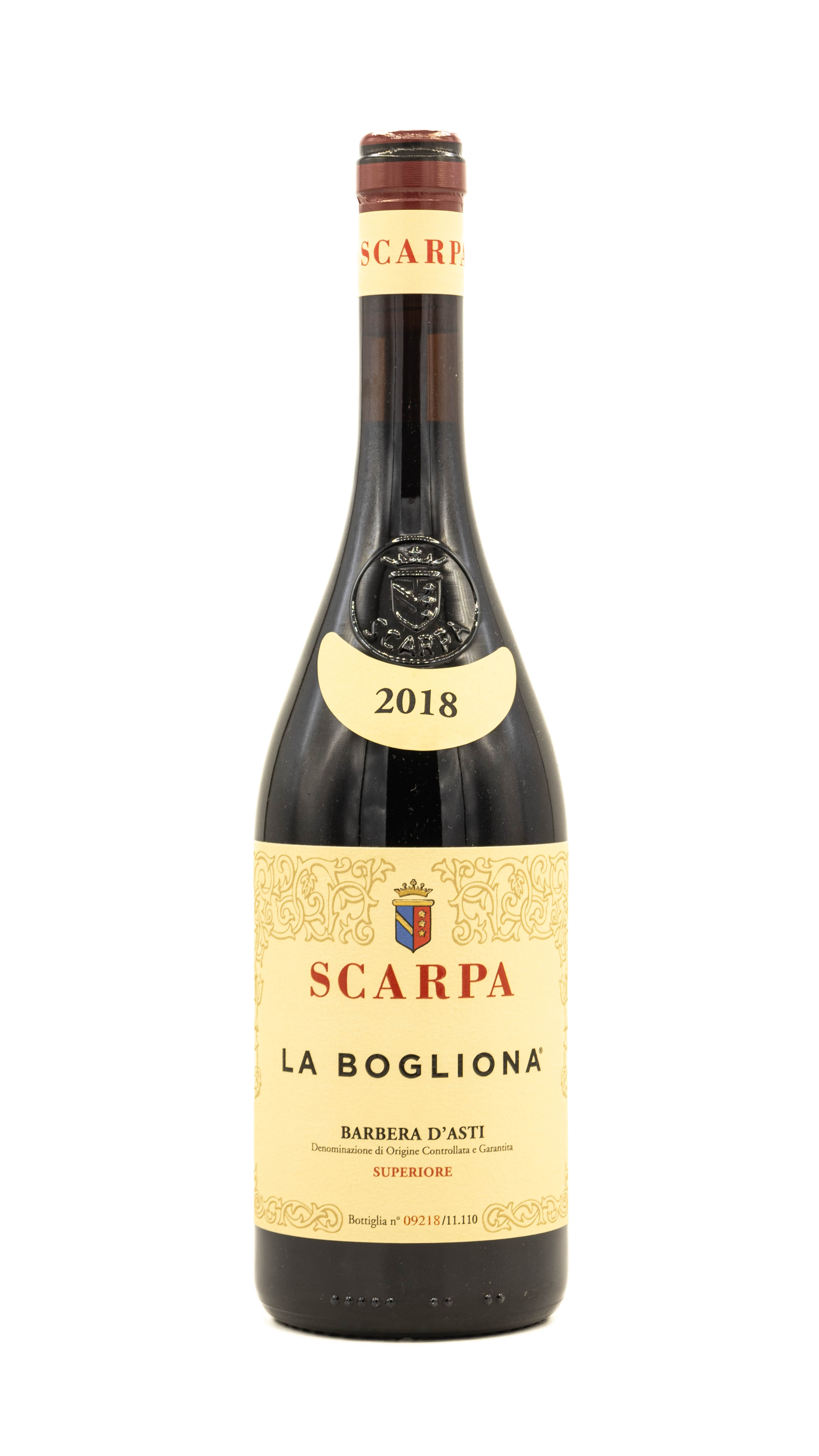 Scarpa Barbera d’Asti Superiore “La Bogliona” 2018