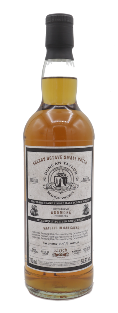 Duncan Taylor Ardmore 2010/2022 Sherry Octave Small Batch 54,9% - Limitiert auf 243 Fl.