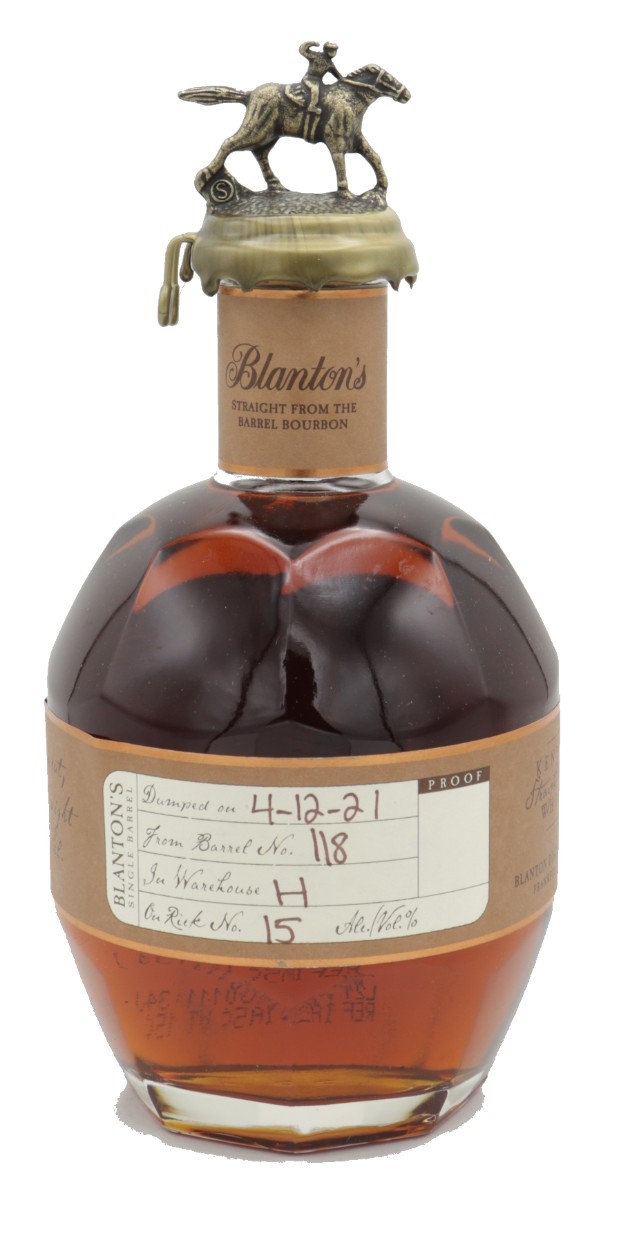 Blanton's Straight from the Barrel Kentucky Straight Bourbon 63,8%