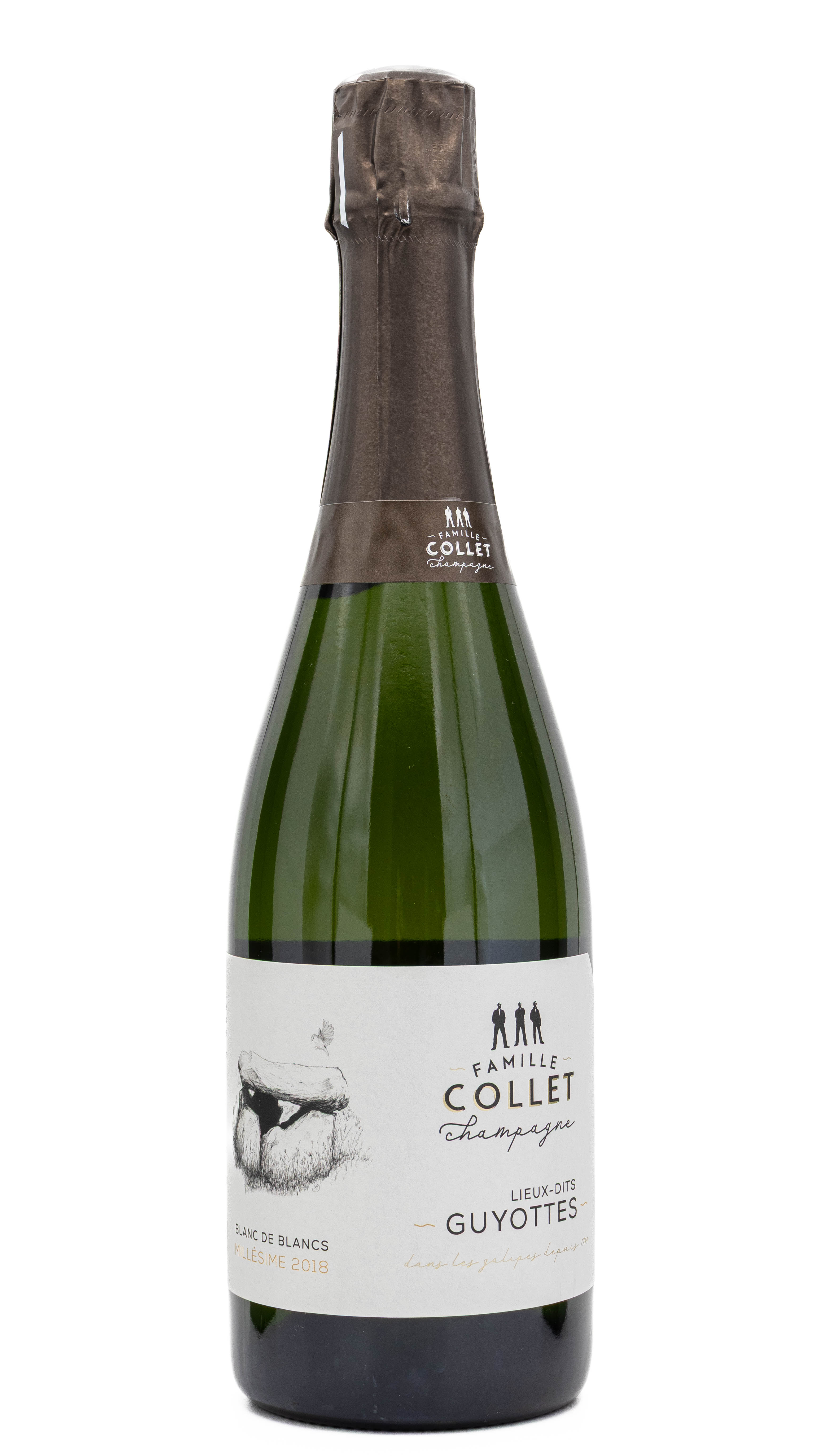 Champagne Famille Collet LES GUYOTTES Blanc de Blancs Extra Brut 2018