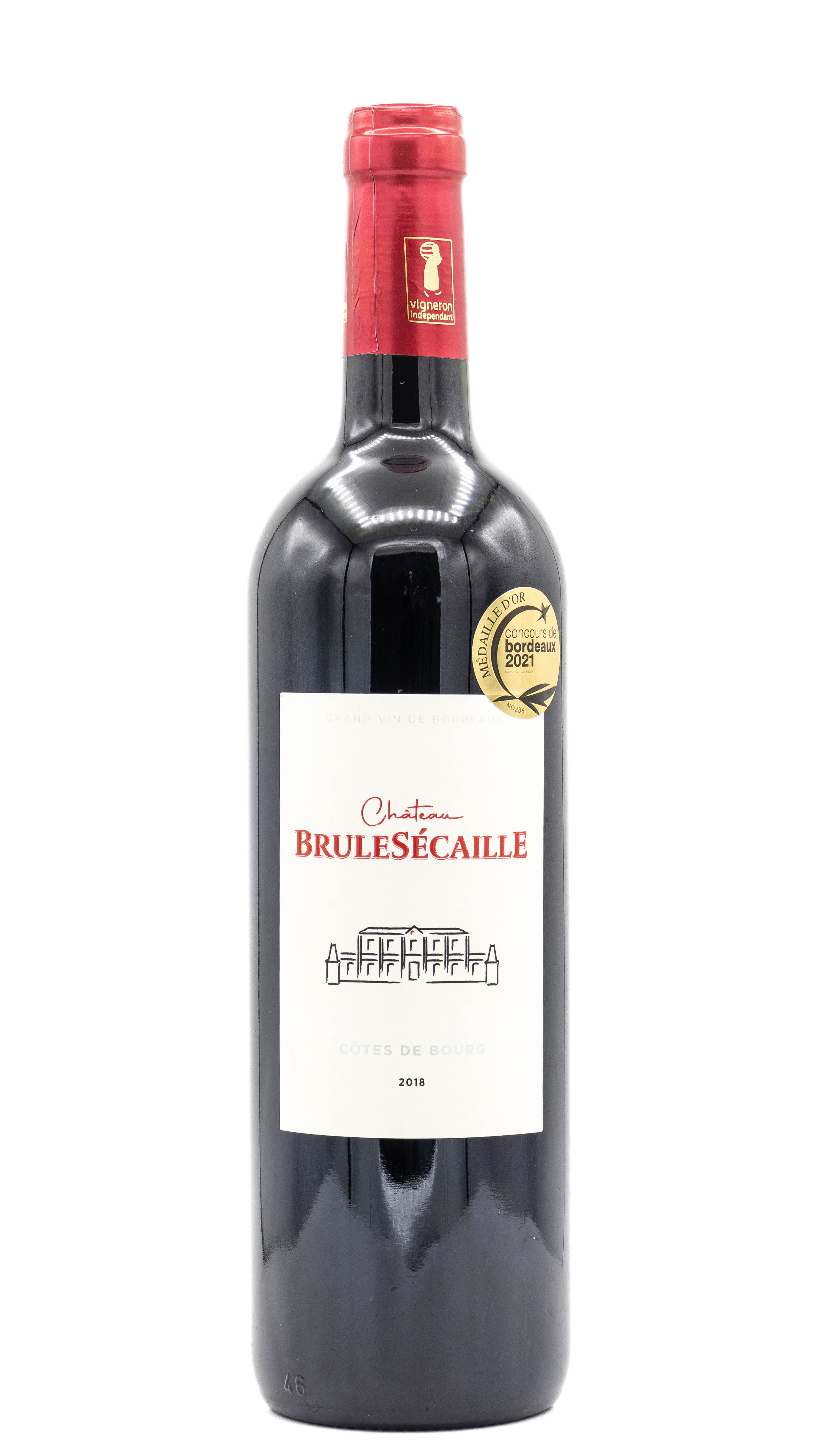 Château Brulesécaille, Côtes du Bourg 2018