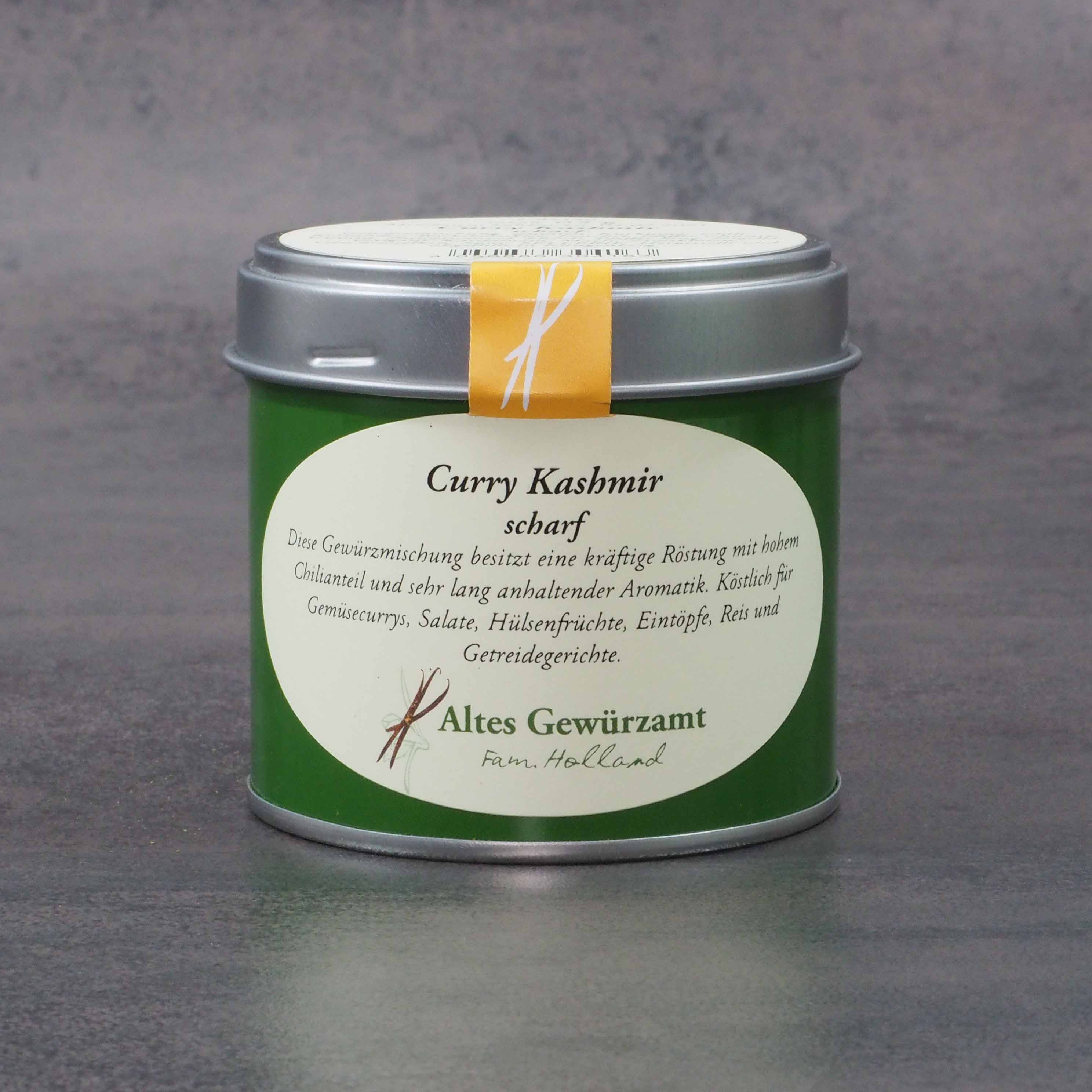 Altes Gewürzamt, Curry Kashmir, Gewürzmischung 65g - scharf!
