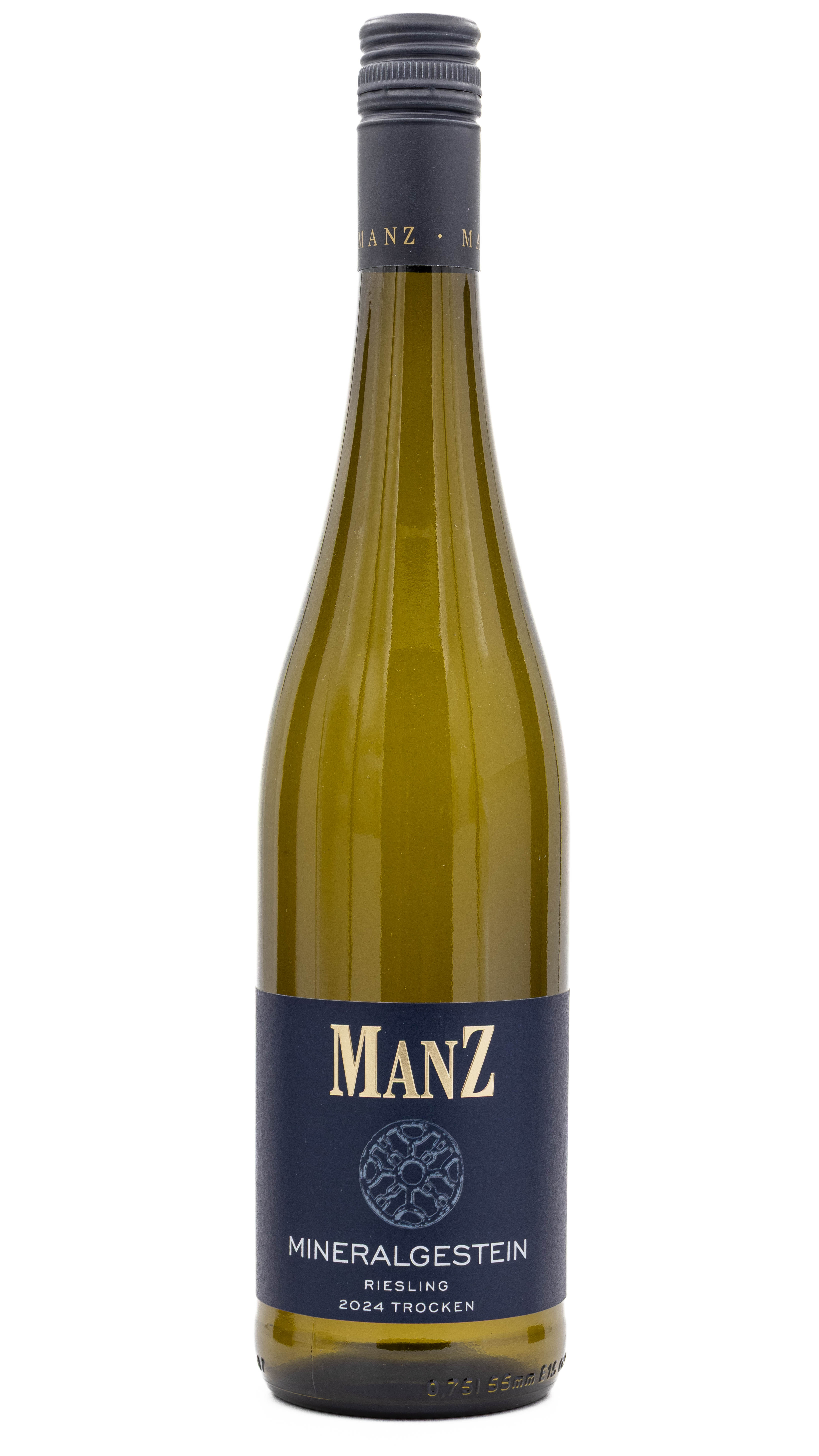 Weingut Manz, Mineralgestein Riesling trocken 2024