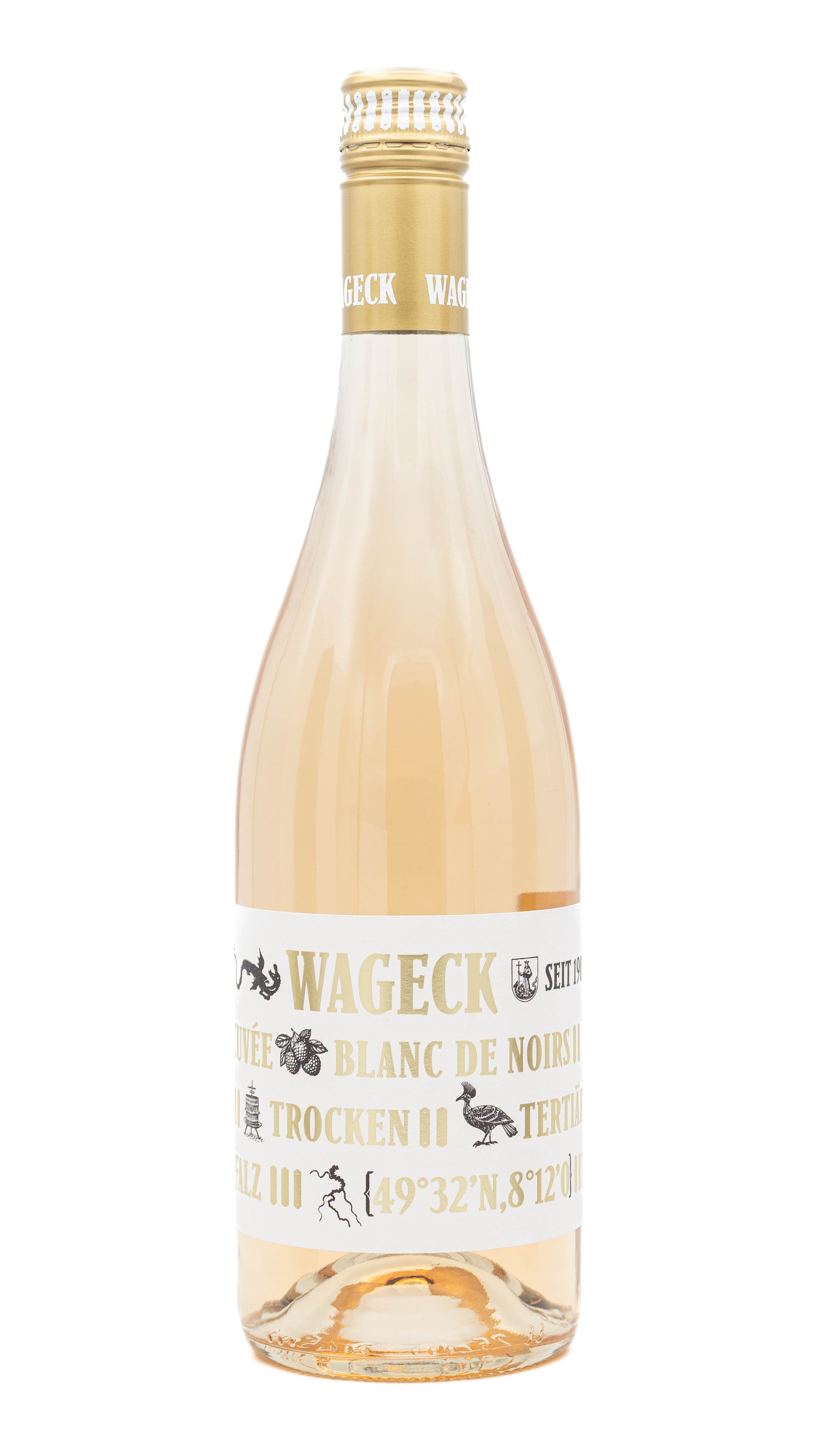 Wageck Cuvée Blanc de Noirs Tertiär QbA trocken 2025 VEGAN